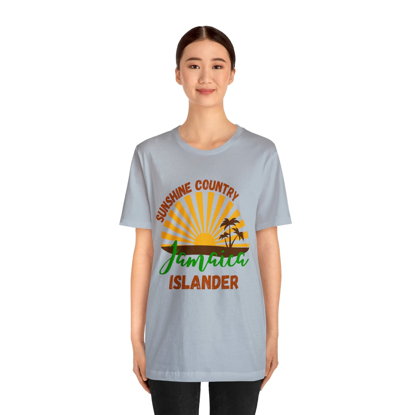 Sunshine Country Jamaica Islander Unisex Jersey Short Sleeve Tee