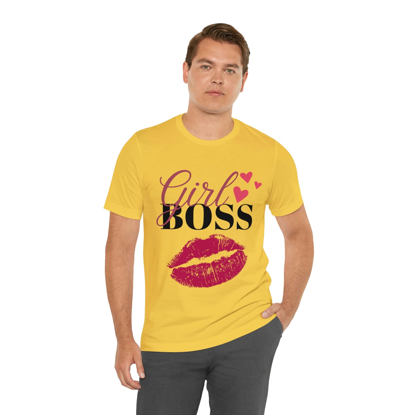 Girl Boss Unisex Jersey Short Sleeve Tee