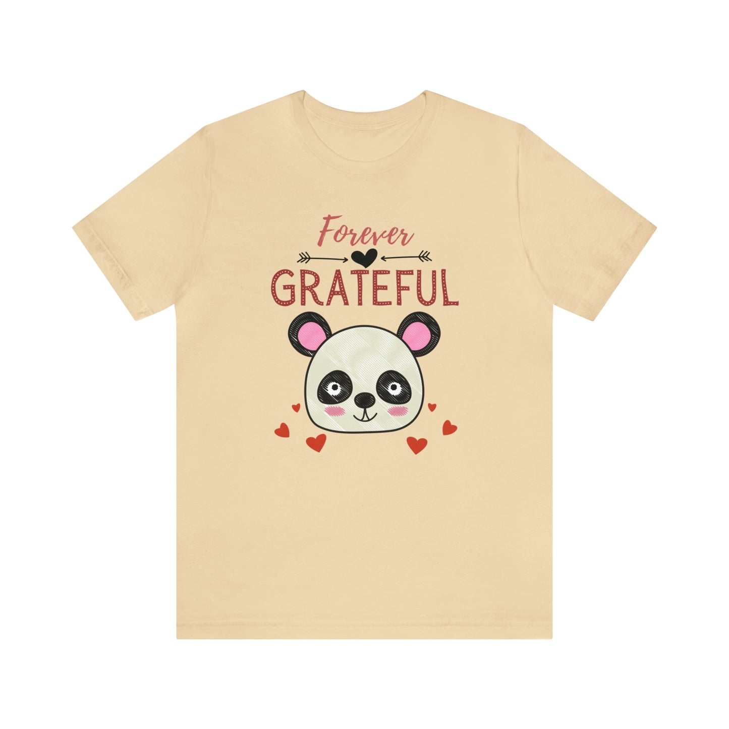 Forever Grateful Unisex Jersey Short Sleeve Tee