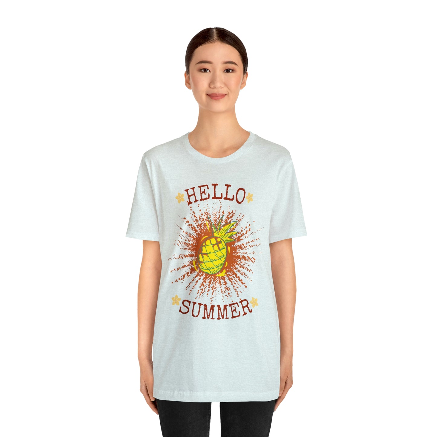 Hello Summer Unisex Jersey Short Sleeve Tee