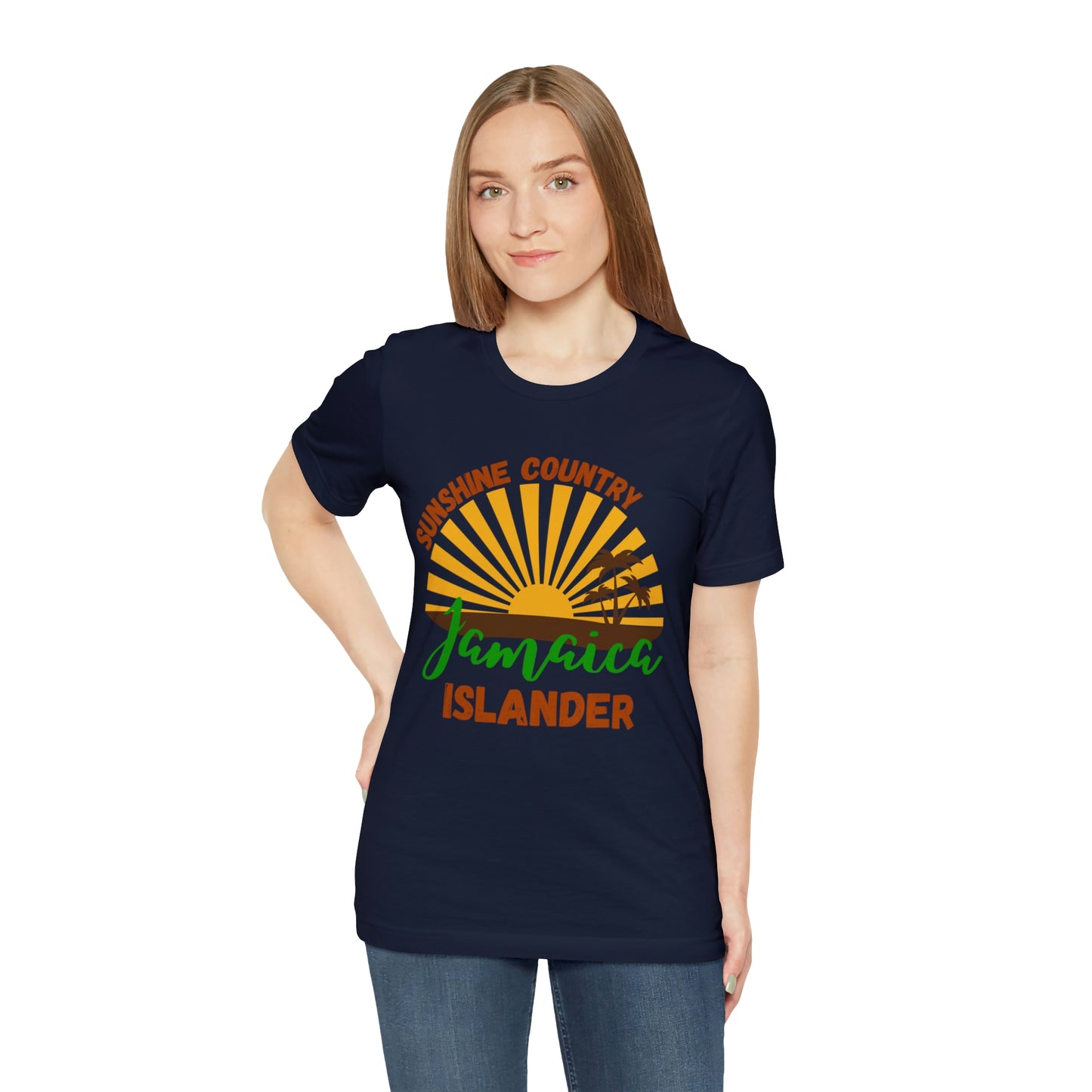 Sunshine Country Jamaica Islander Unisex Jersey Short Sleeve Tee
