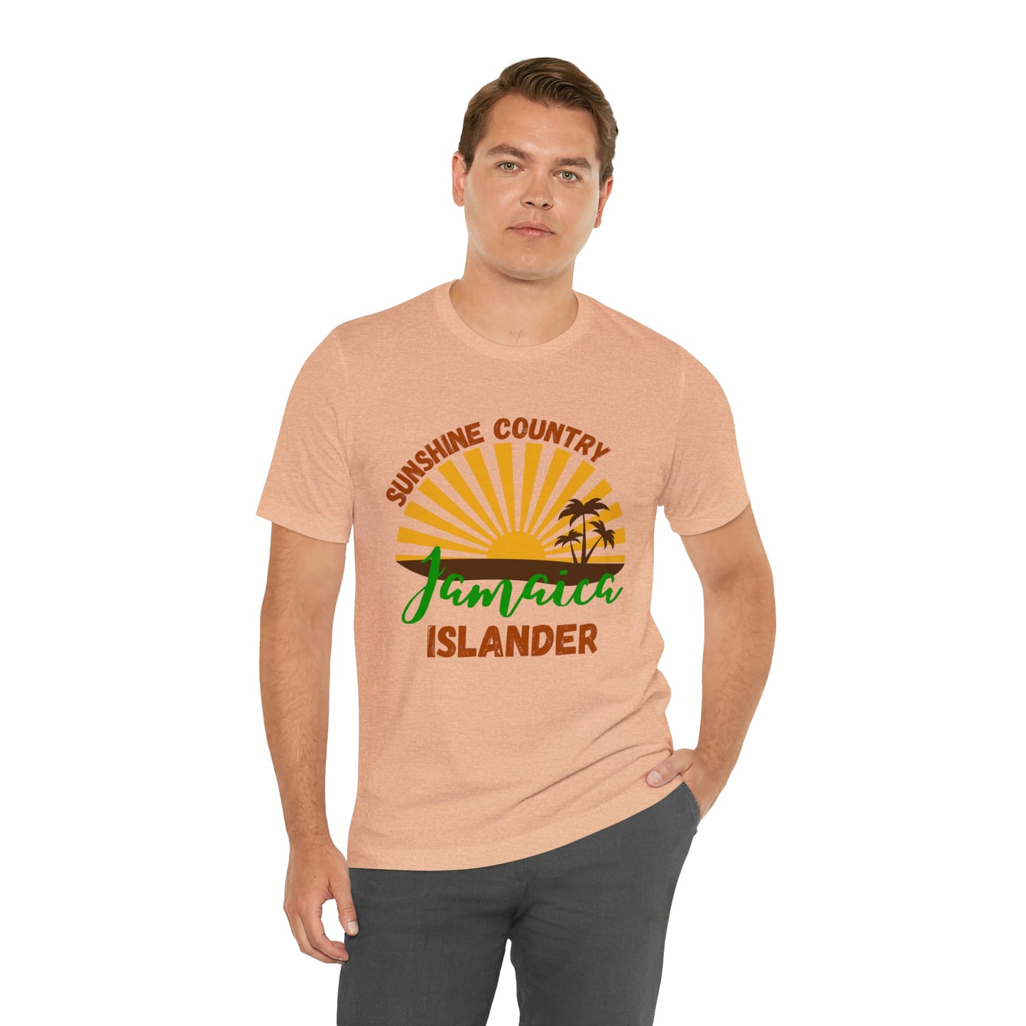 Sunshine Country Jamaica Islander Unisex Jersey Short Sleeve Tee