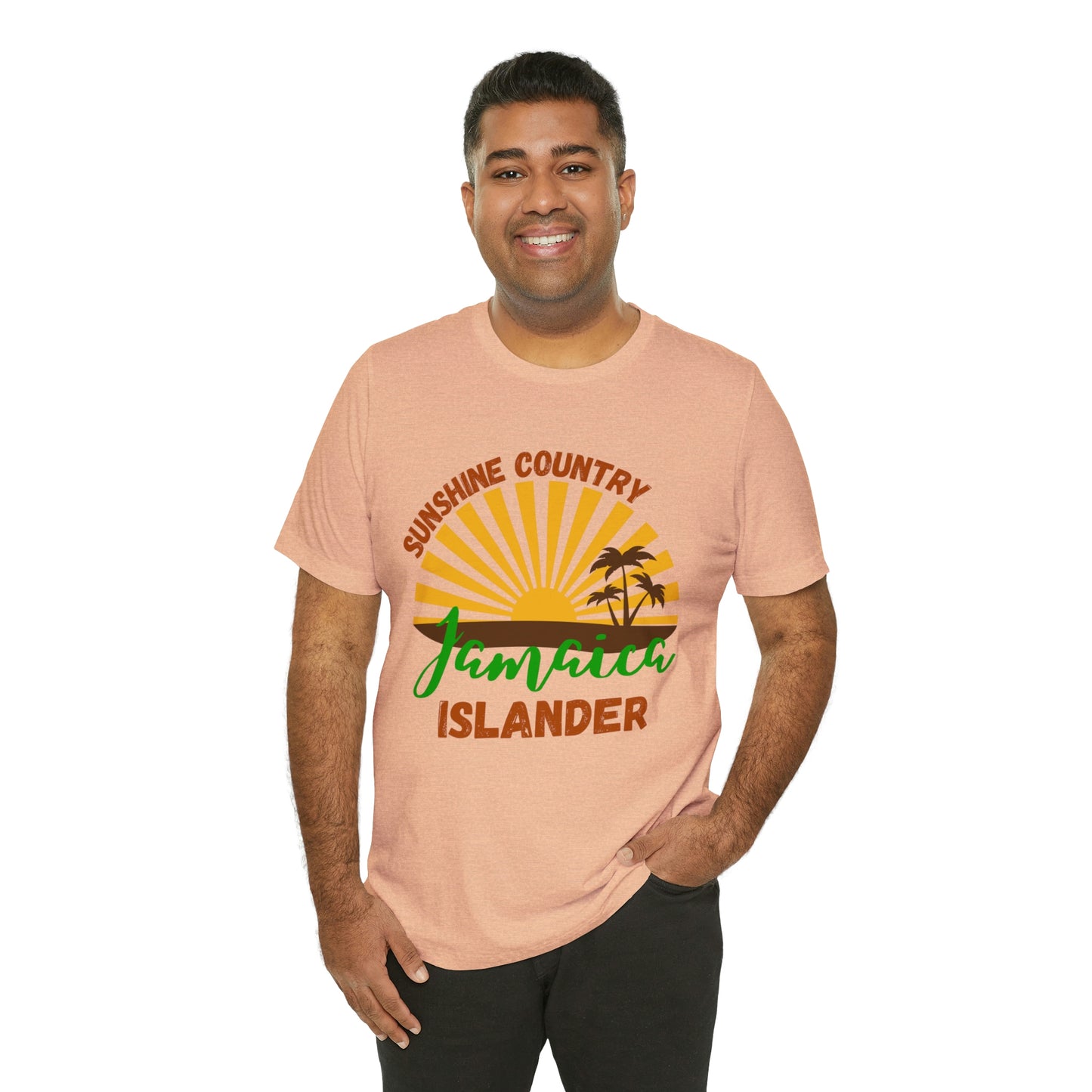 Sunshine Country Jamaica Islander Unisex Jersey Short Sleeve Tee