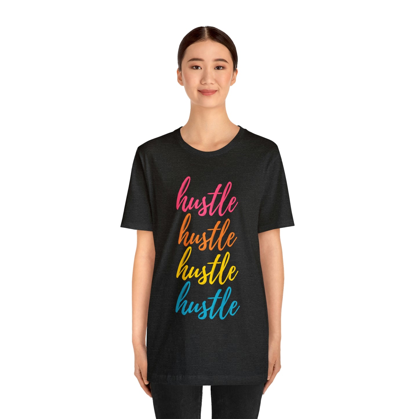Hustle Unisex Jersey Short Sleeve Tee
