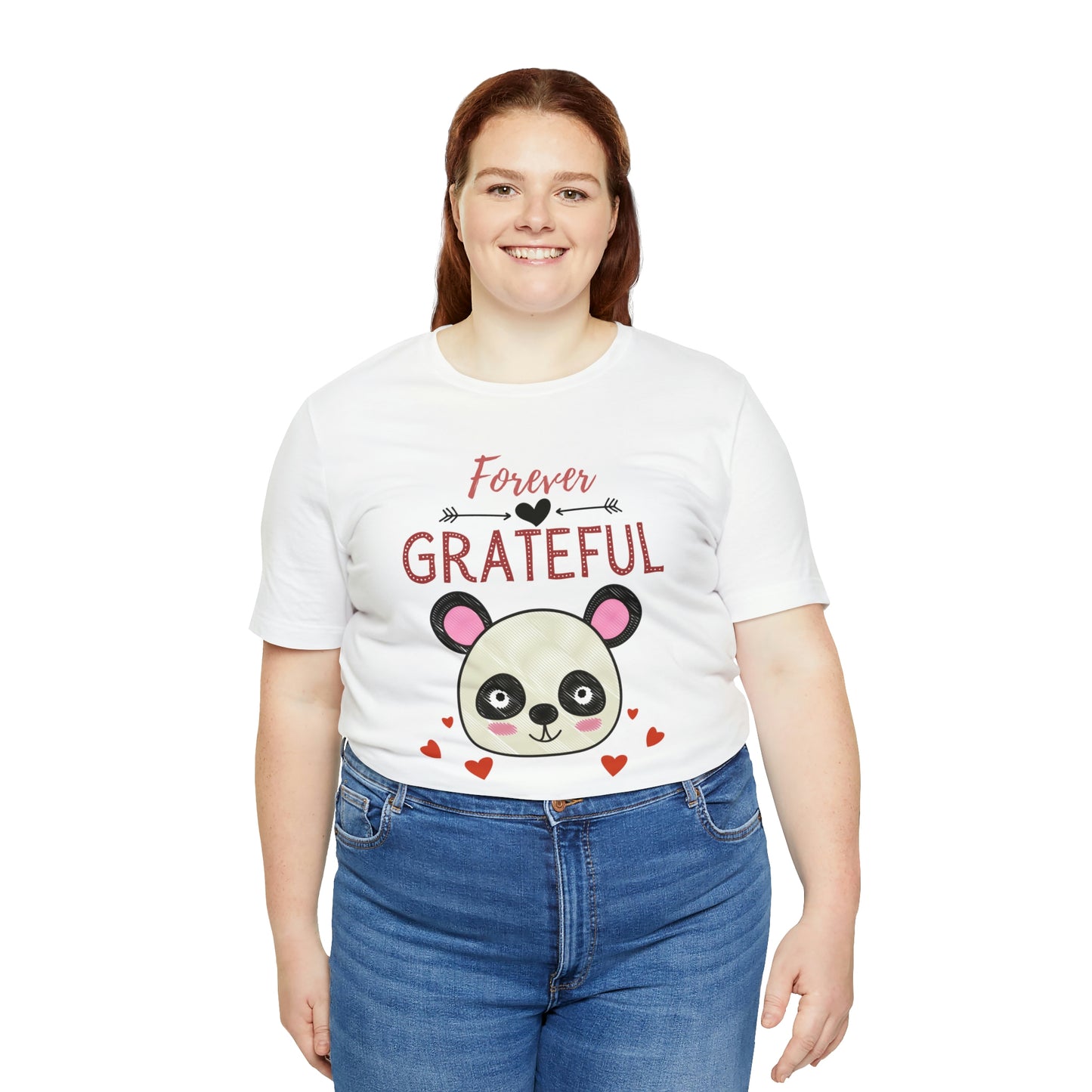 Forever Grateful Unisex Jersey Short Sleeve Tee