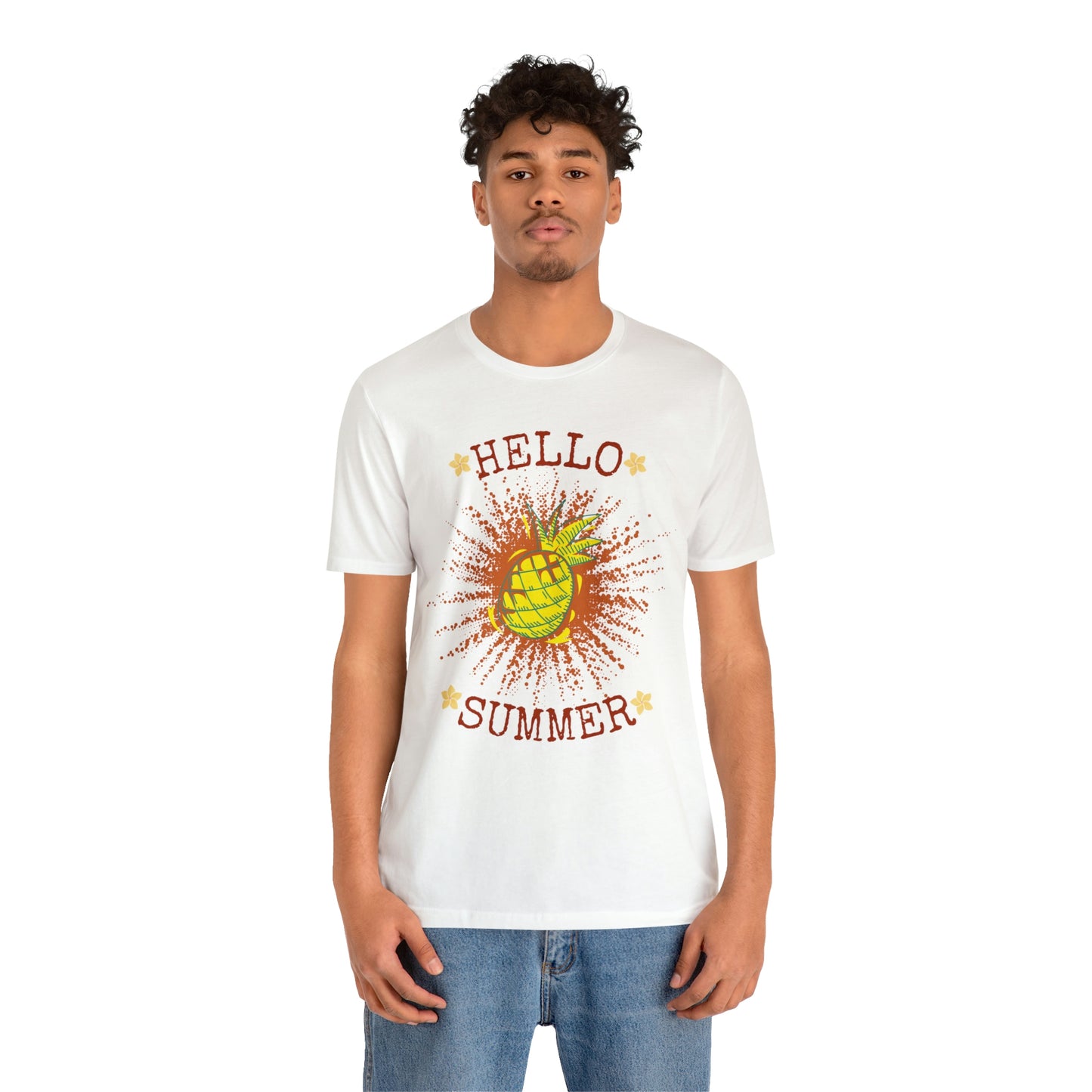Hello Summer Unisex Jersey Short Sleeve Tee