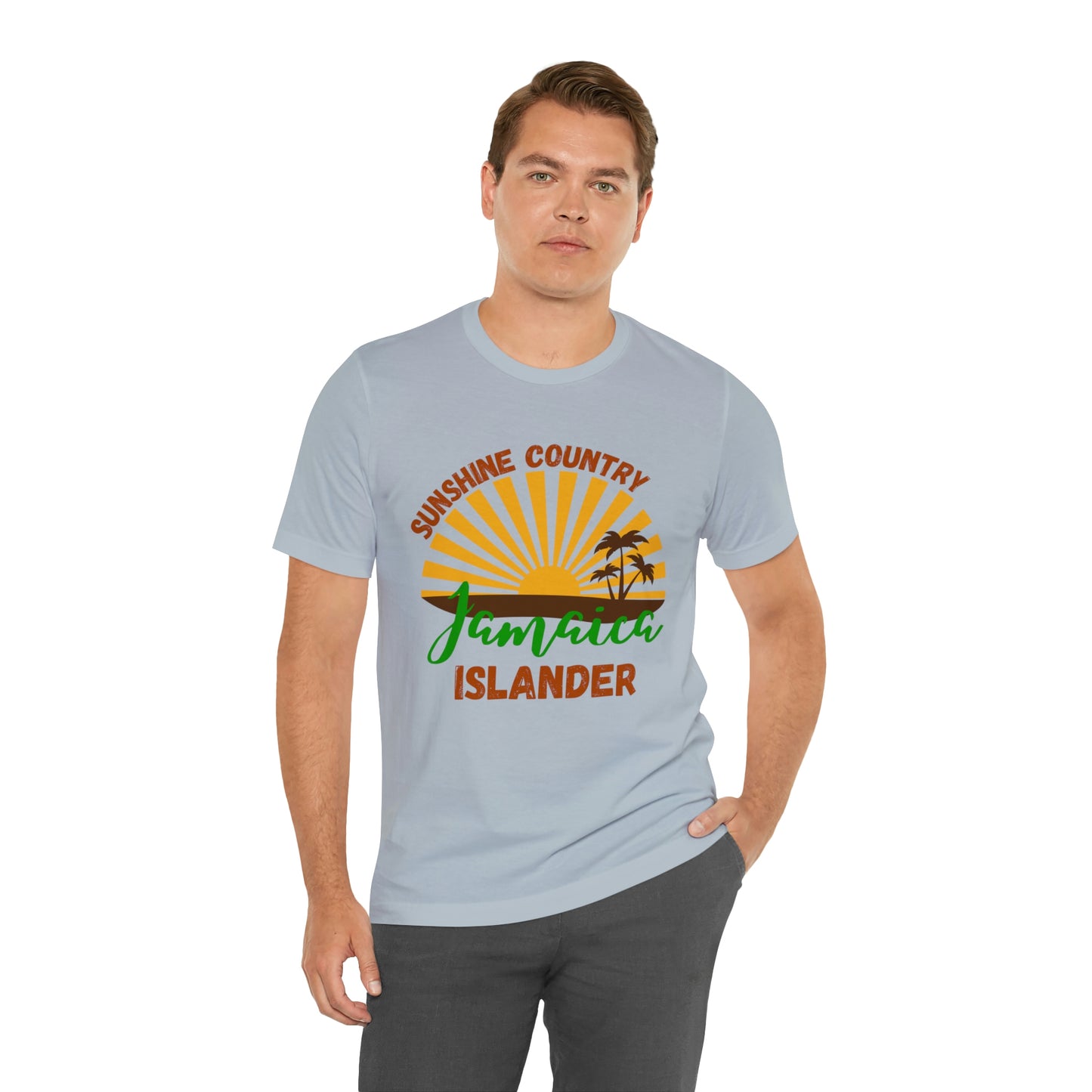 Sunshine Country Jamaica Islander Unisex Jersey Short Sleeve Tee