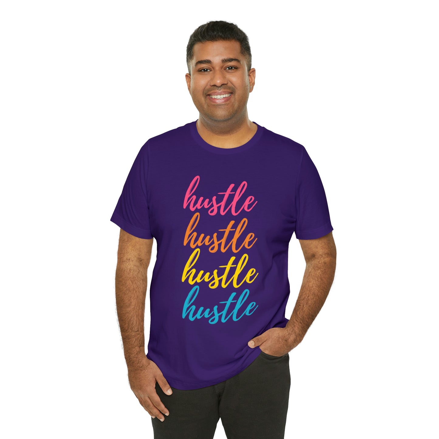 Hustle Unisex Jersey Short Sleeve Tee