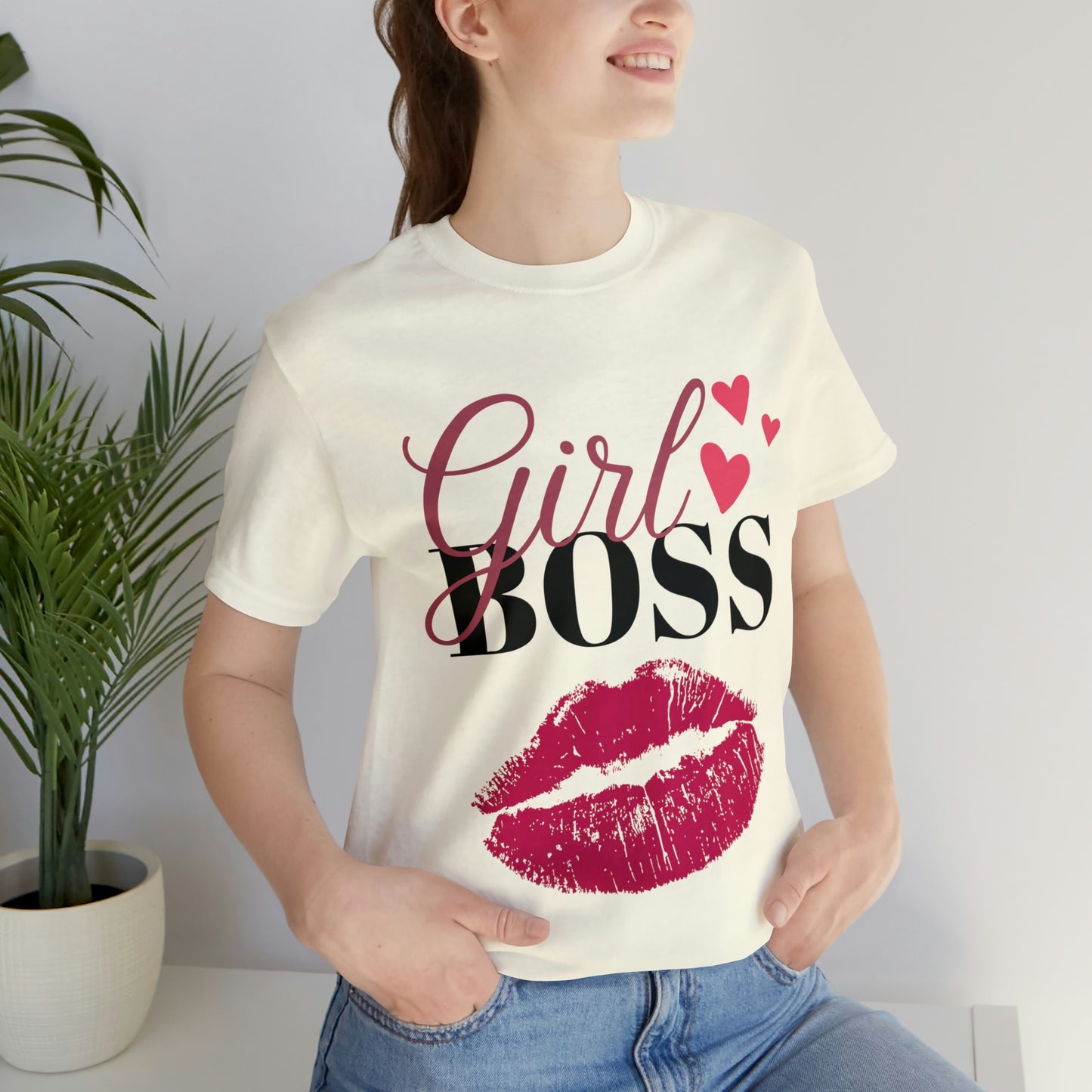 Girl Boss Unisex Jersey Short Sleeve Tee