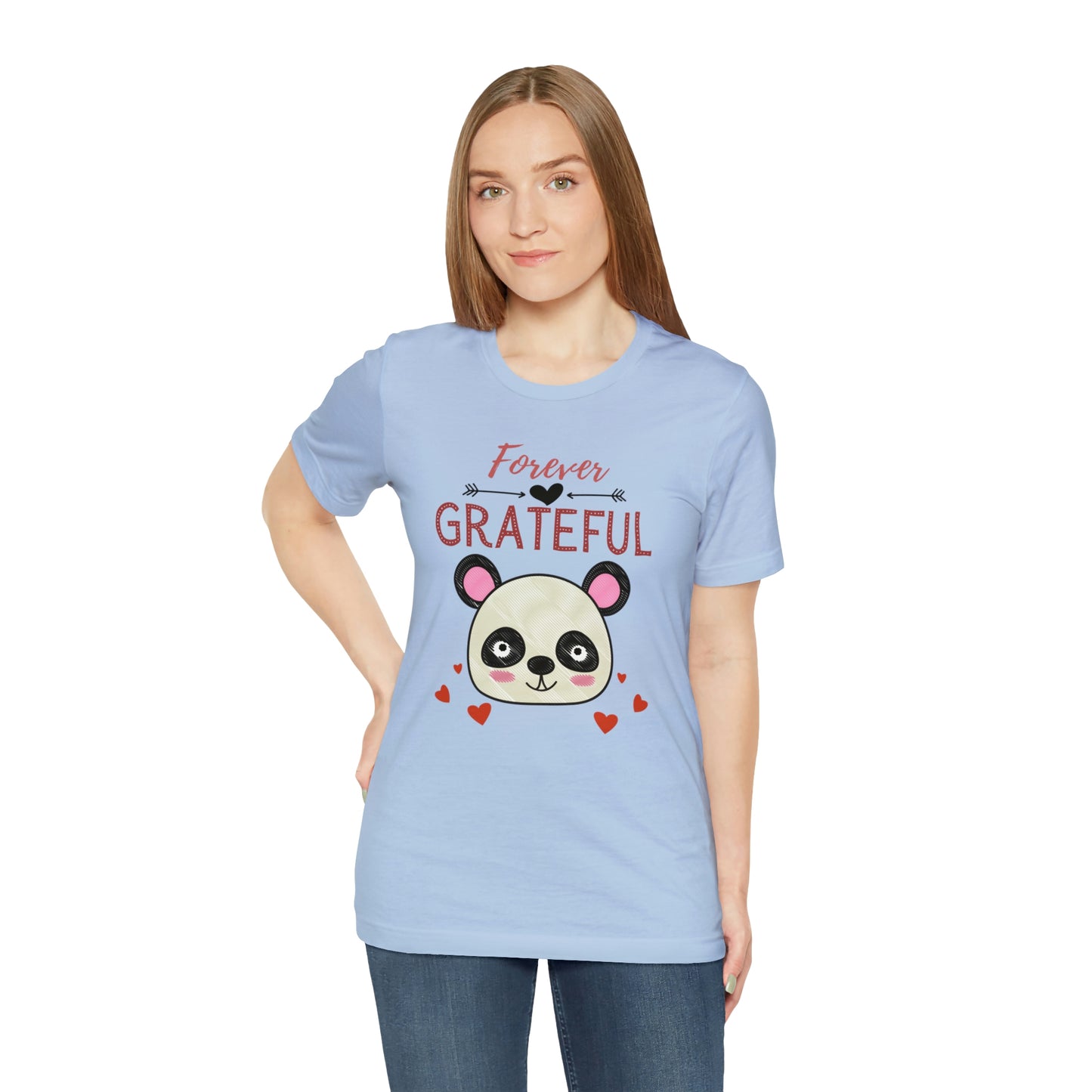 Forever Grateful Unisex Jersey Short Sleeve Tee