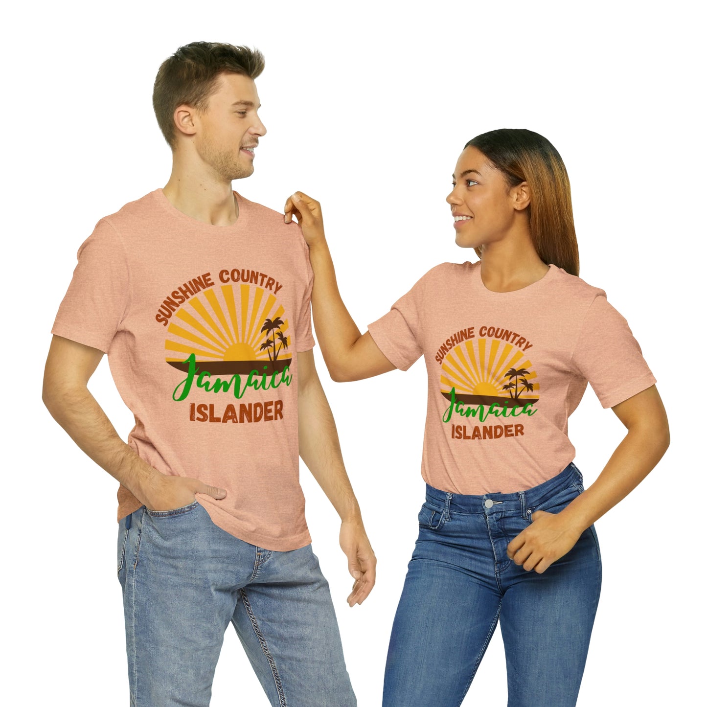 Sunshine Country Jamaica Islander Unisex Jersey Short Sleeve Tee
