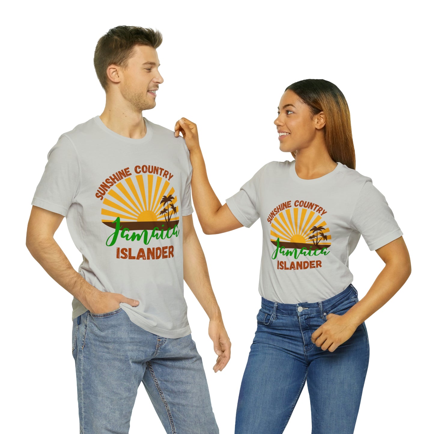Sunshine Country Jamaica Islander Unisex Jersey Short Sleeve Tee