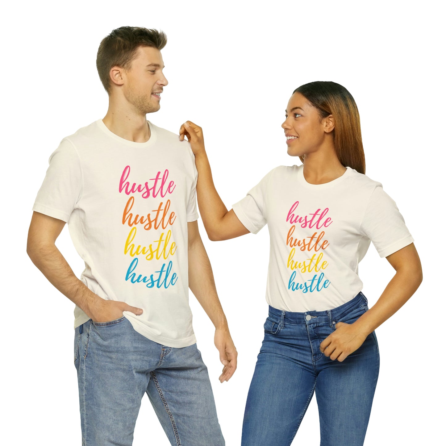 Hustle Unisex Jersey Short Sleeve Tee