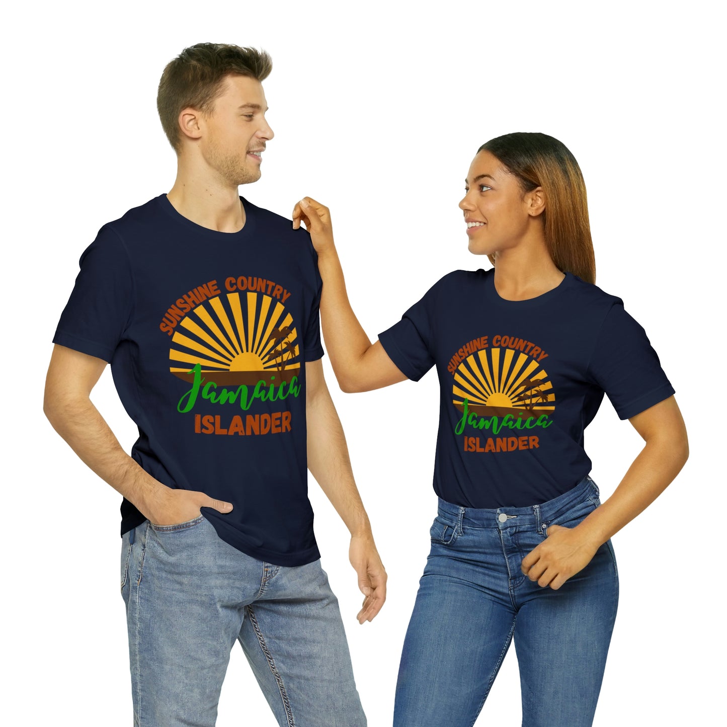 Sunshine Country Jamaica Islander Unisex Jersey Short Sleeve Tee