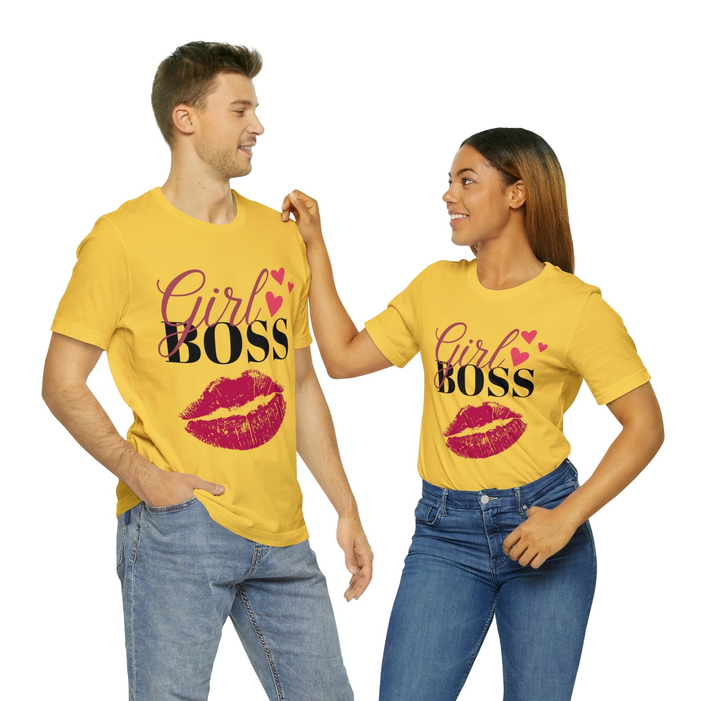 Girl Boss Unisex Jersey Short Sleeve Tee