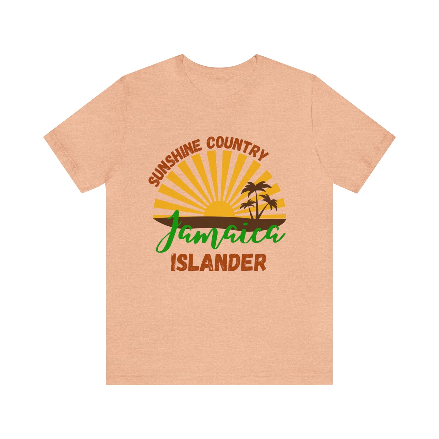 Sunshine Country Jamaica Islander Unisex Jersey Short Sleeve Tee