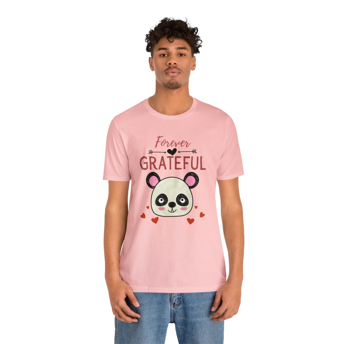 Forever Grateful Unisex Jersey Short Sleeve Tee