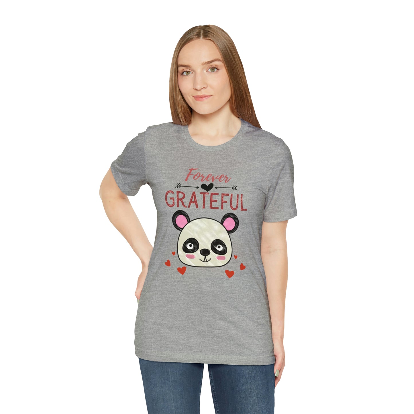 Forever Grateful Unisex Jersey Short Sleeve Tee