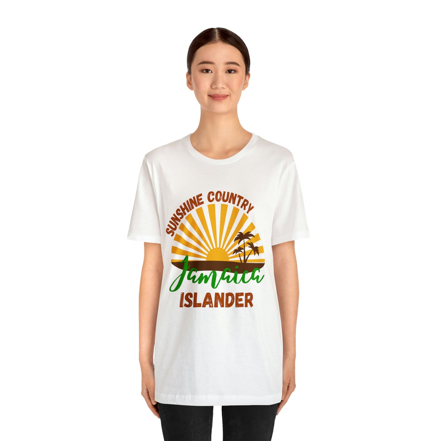 Sunshine Country Jamaica Islander Unisex Jersey Short Sleeve Tee