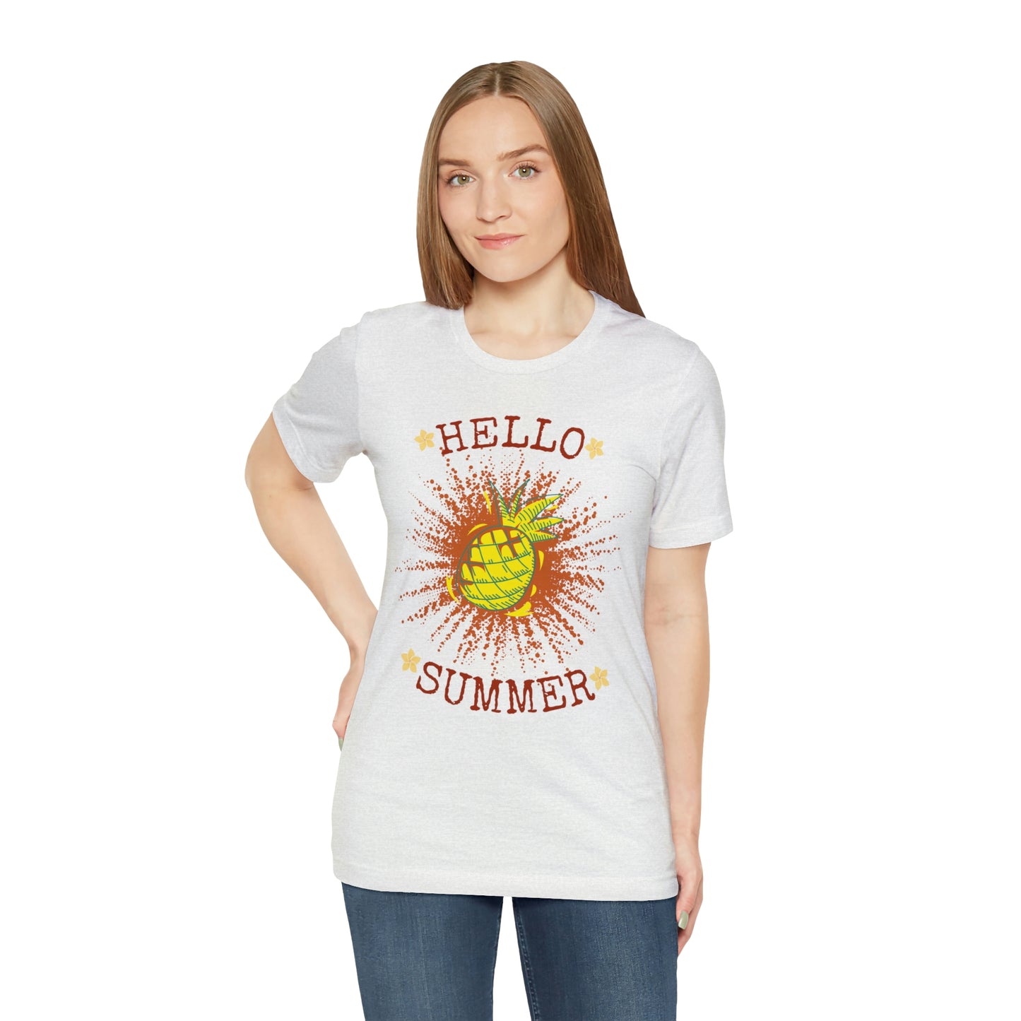 Hello Summer Unisex Jersey Short Sleeve Tee