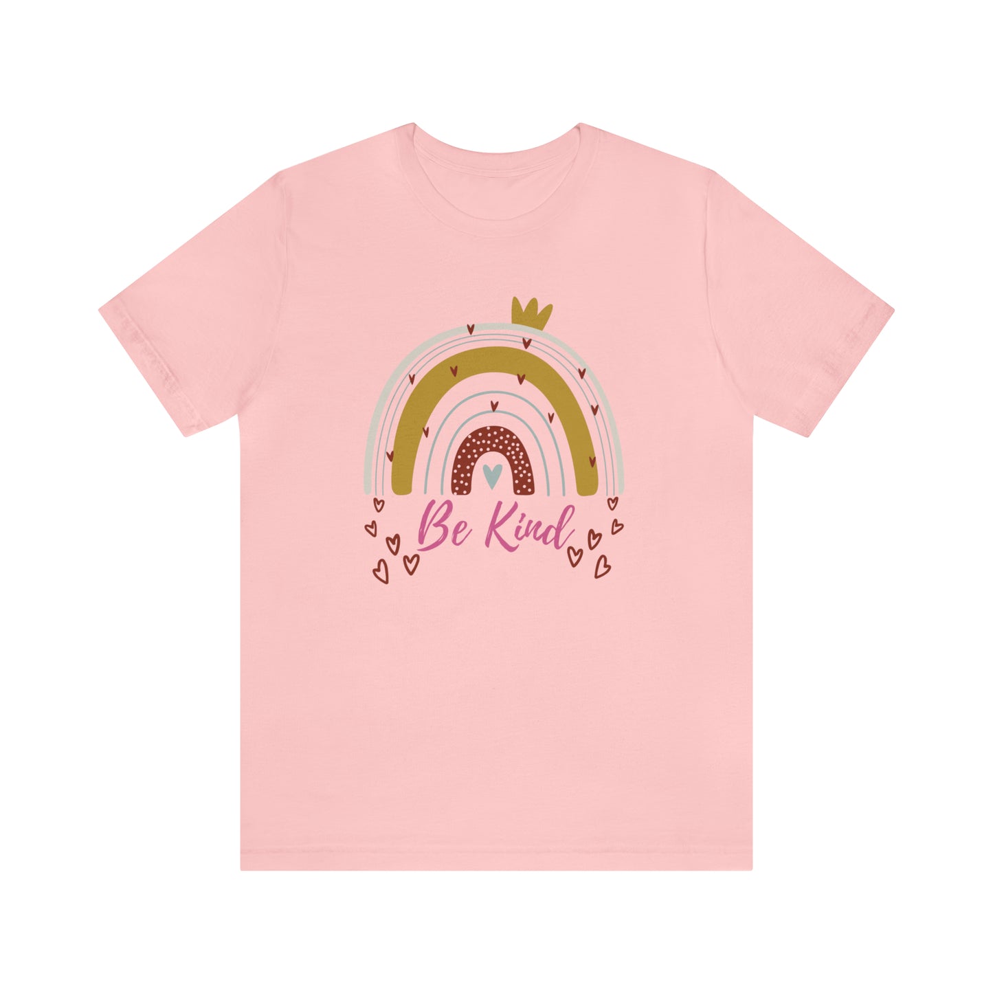 Be Kind Aesthetic Rainbow Unisex Jersey Short Sleeve Tee