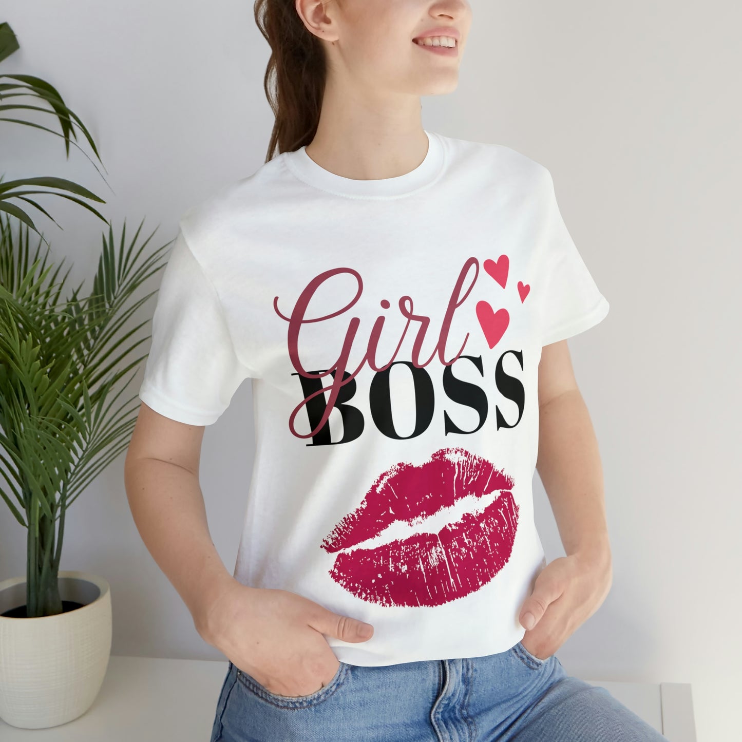 Girl Boss Unisex Jersey Short Sleeve Tee