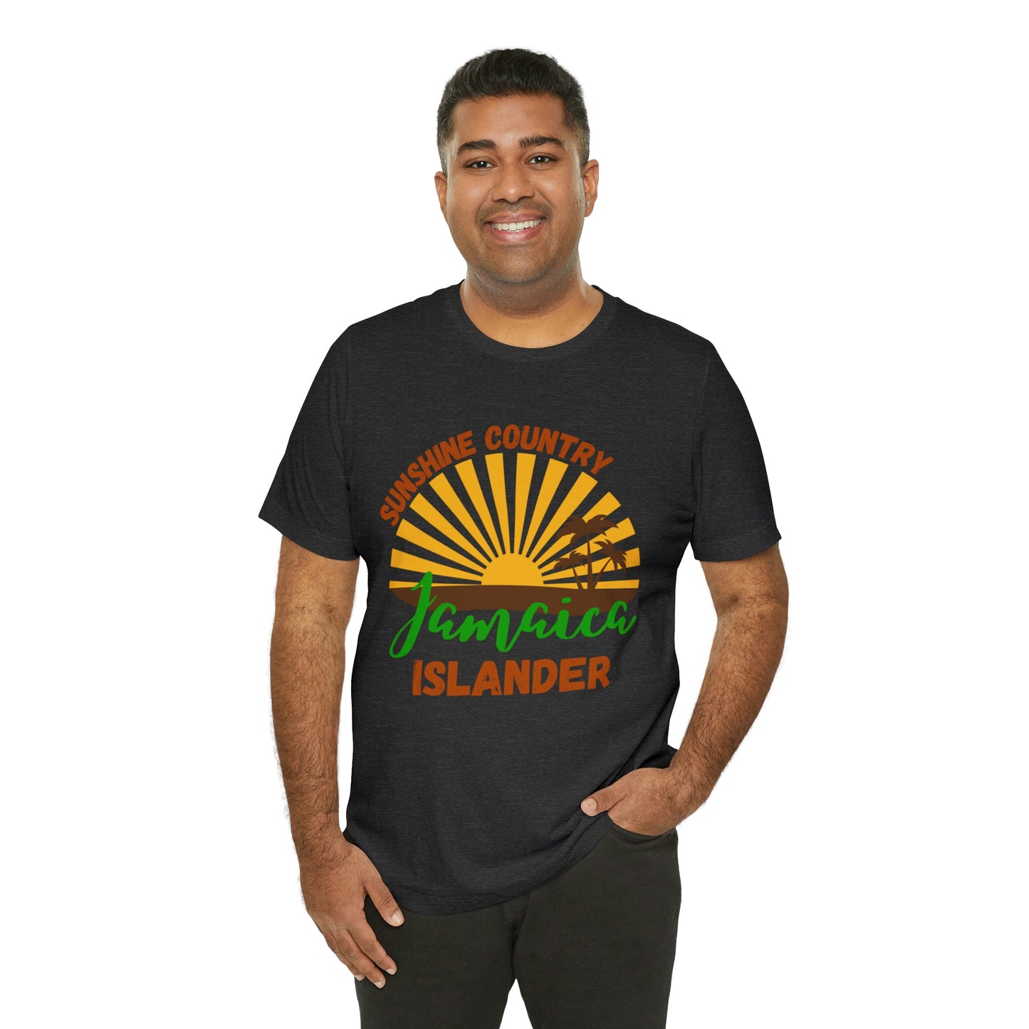 Sunshine Country Jamaica Islander Unisex Jersey Short Sleeve Tee
