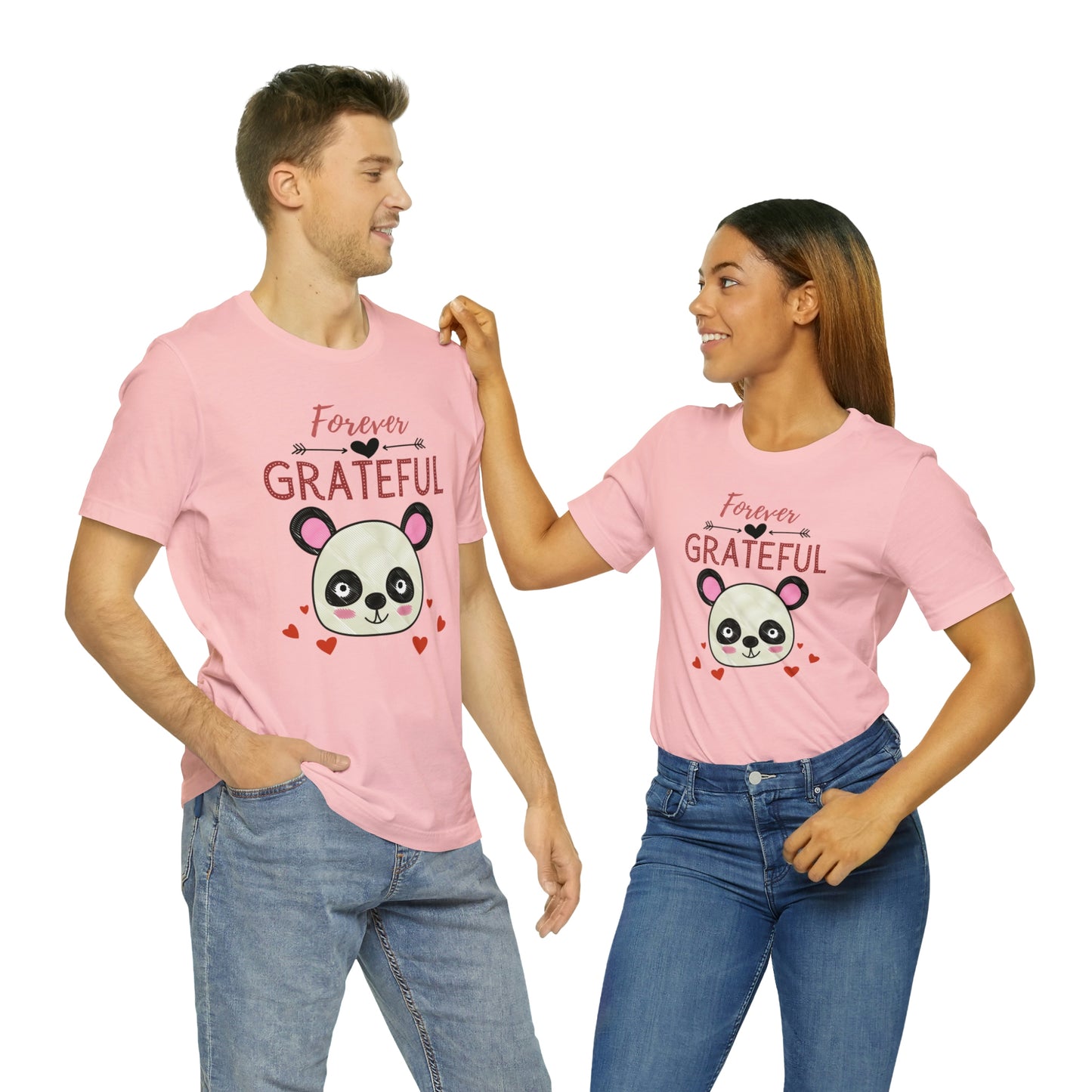 Forever Grateful Unisex Jersey Short Sleeve Tee