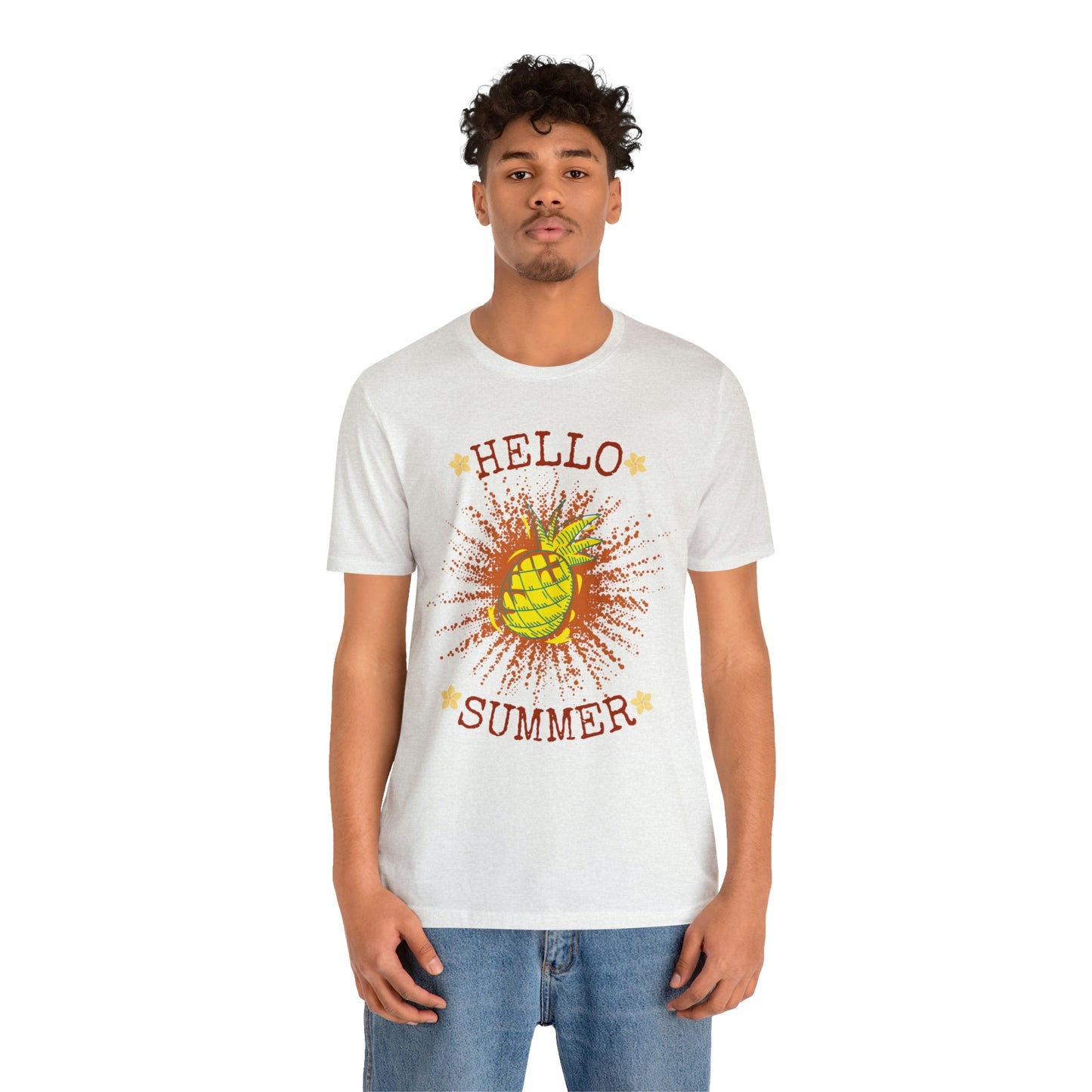 Hello Summer Unisex Jersey Short Sleeve Tee