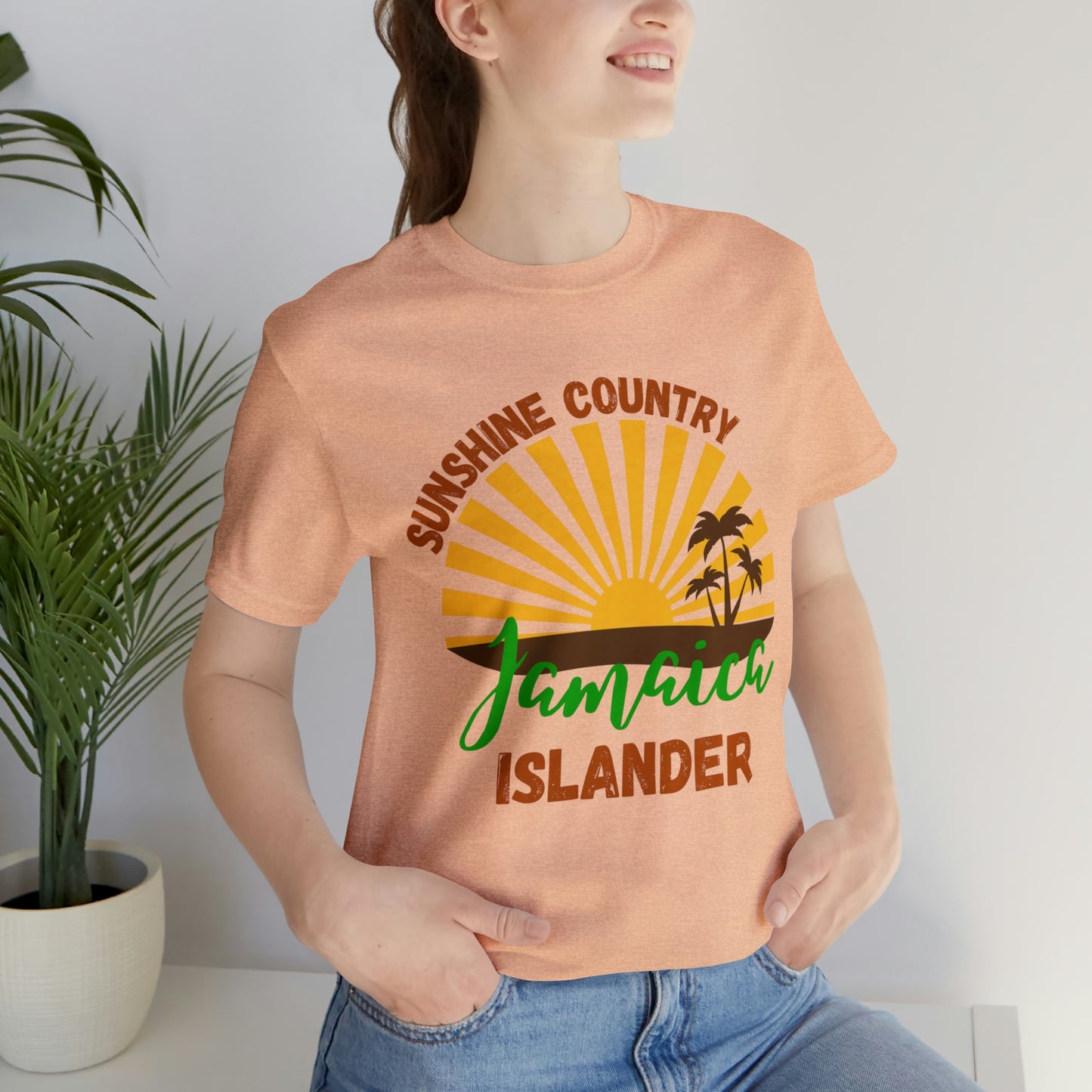 Sunshine Country Jamaica Islander Unisex Jersey Short Sleeve Tee