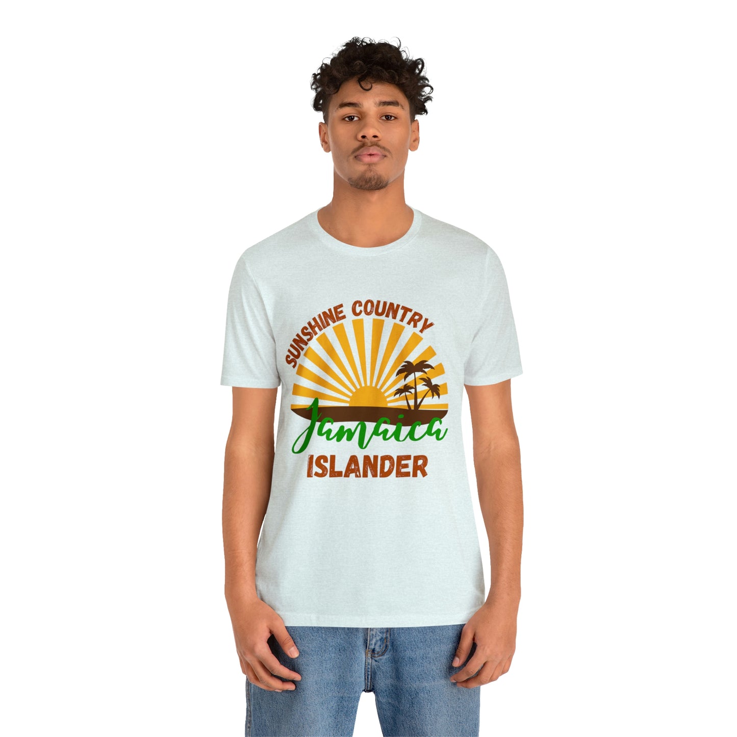 Sunshine Country Jamaica Islander Unisex Jersey Short Sleeve Tee