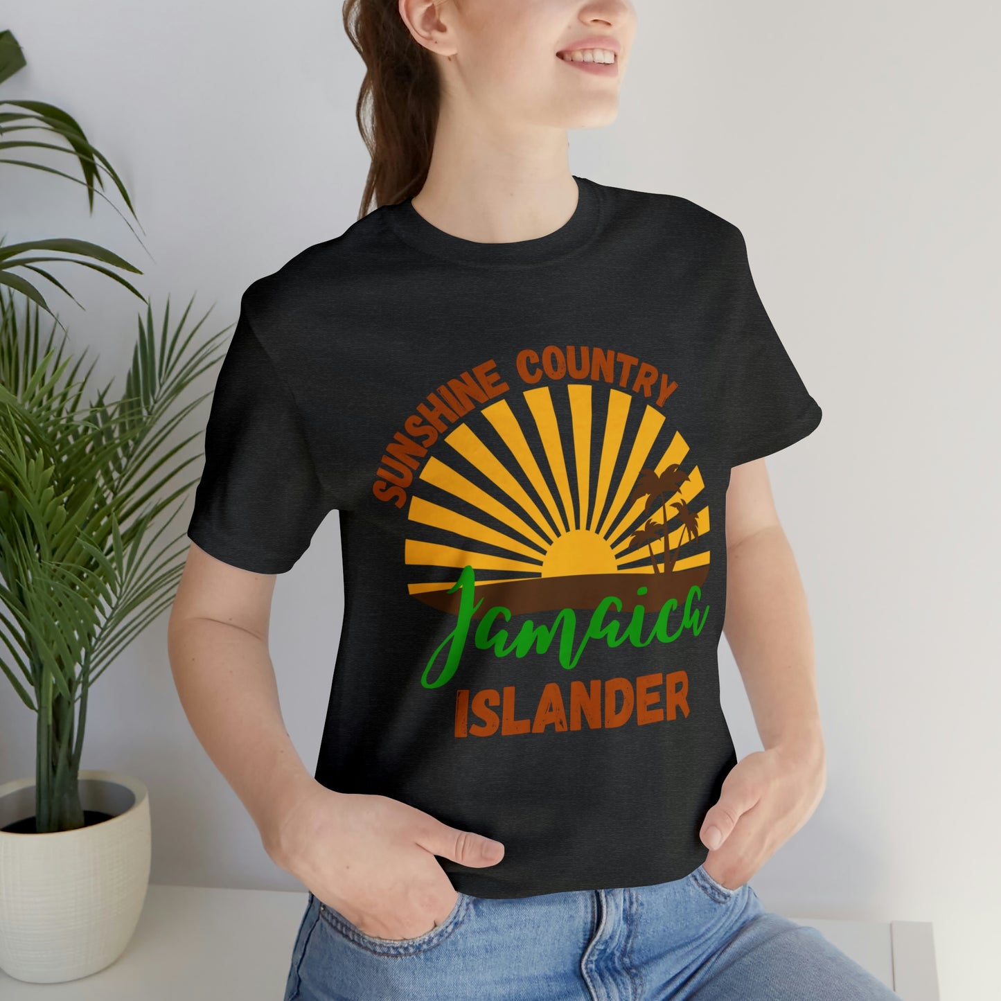 Sunshine Country Jamaica Islander Unisex Jersey Short Sleeve Tee