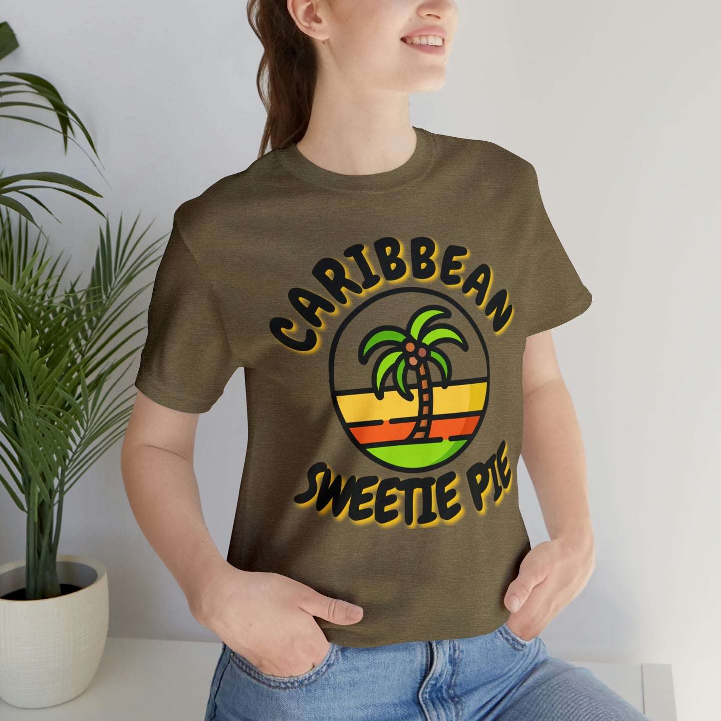 Caribbean Sweetie Pie Unisex Jersey Short Sleeve Tee