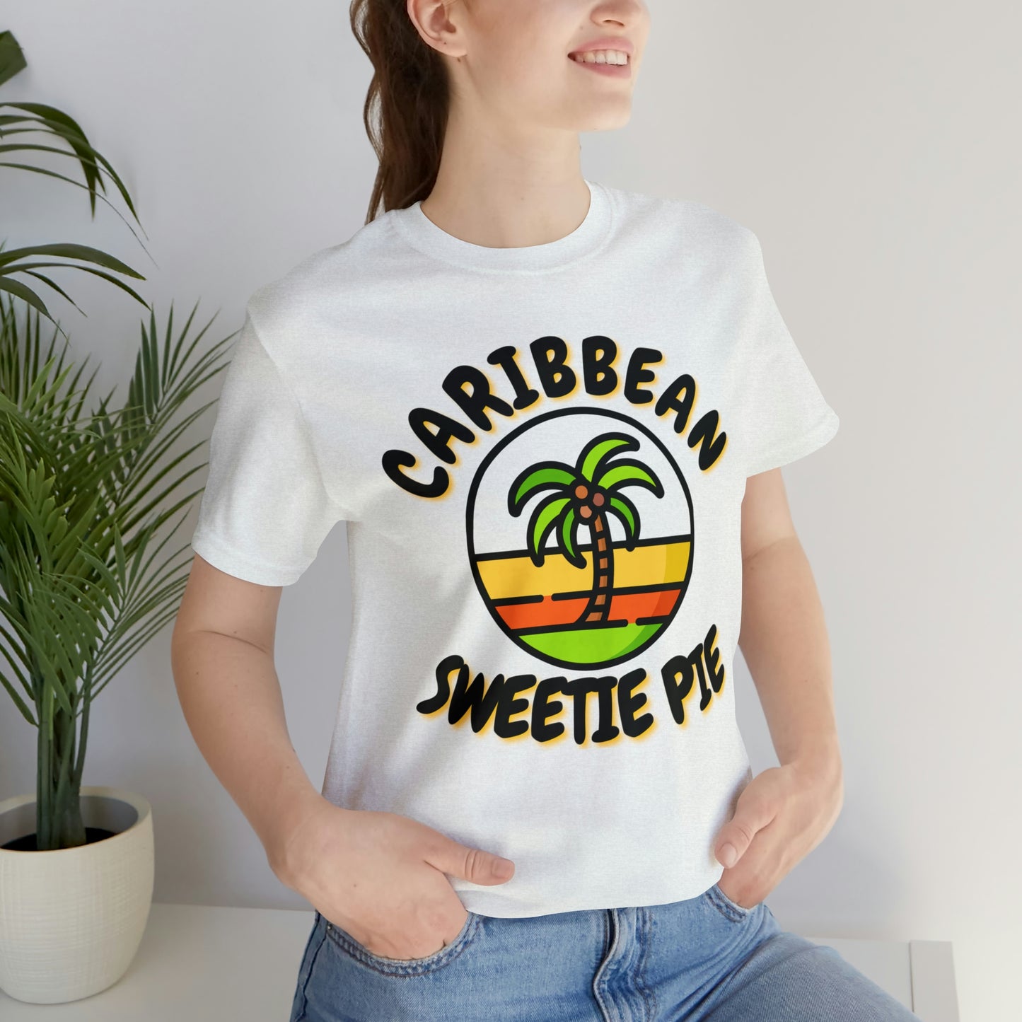 Caribbean Sweetie Pie Unisex Jersey Short Sleeve Tee