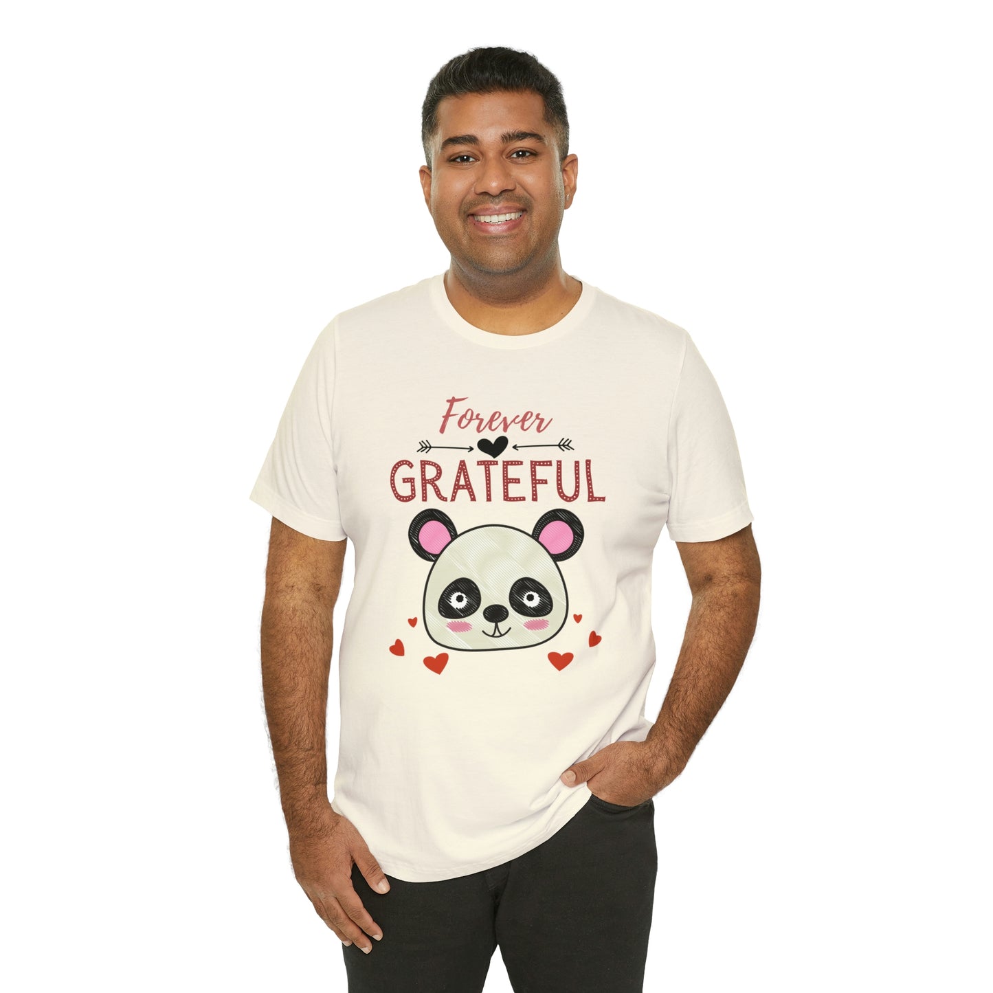 Forever Grateful Unisex Jersey Short Sleeve Tee