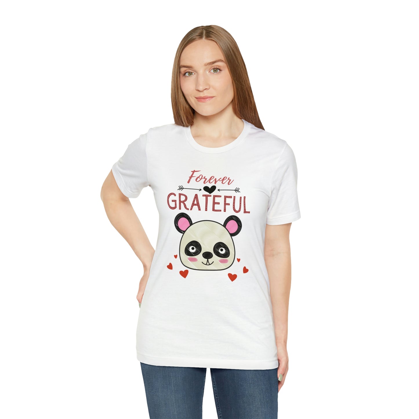 Forever Grateful Unisex Jersey Short Sleeve Tee