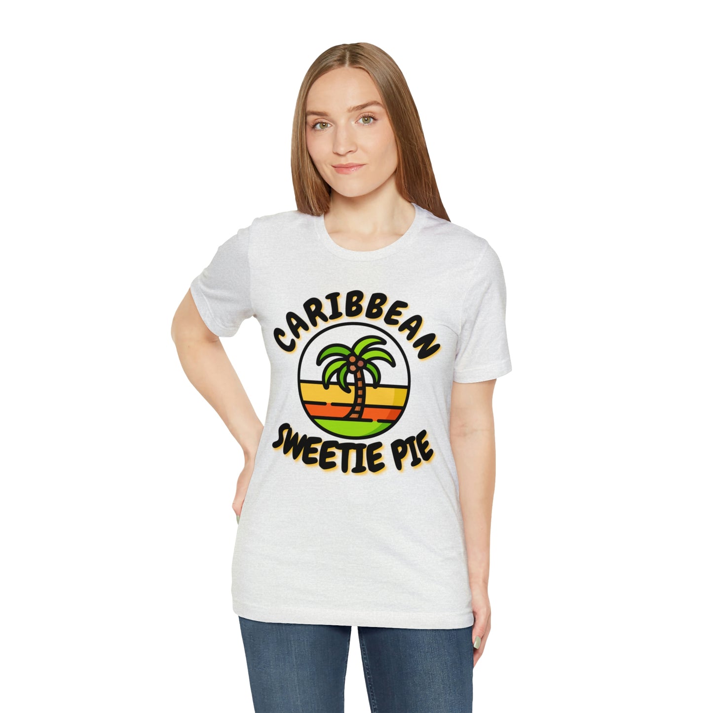 Caribbean Sweetie Pie Unisex Jersey Short Sleeve Tee