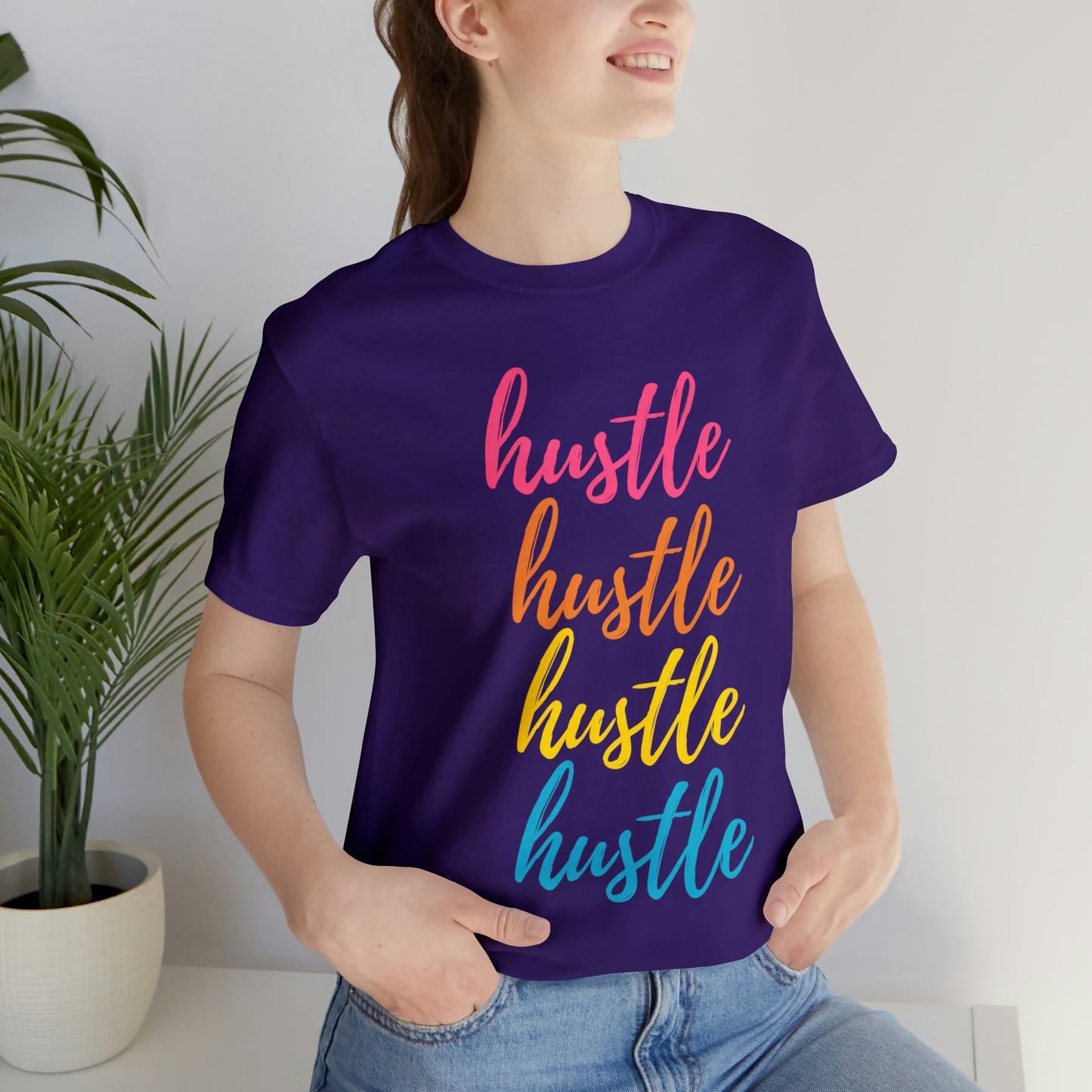 Hustle Unisex Jersey Short Sleeve Tee