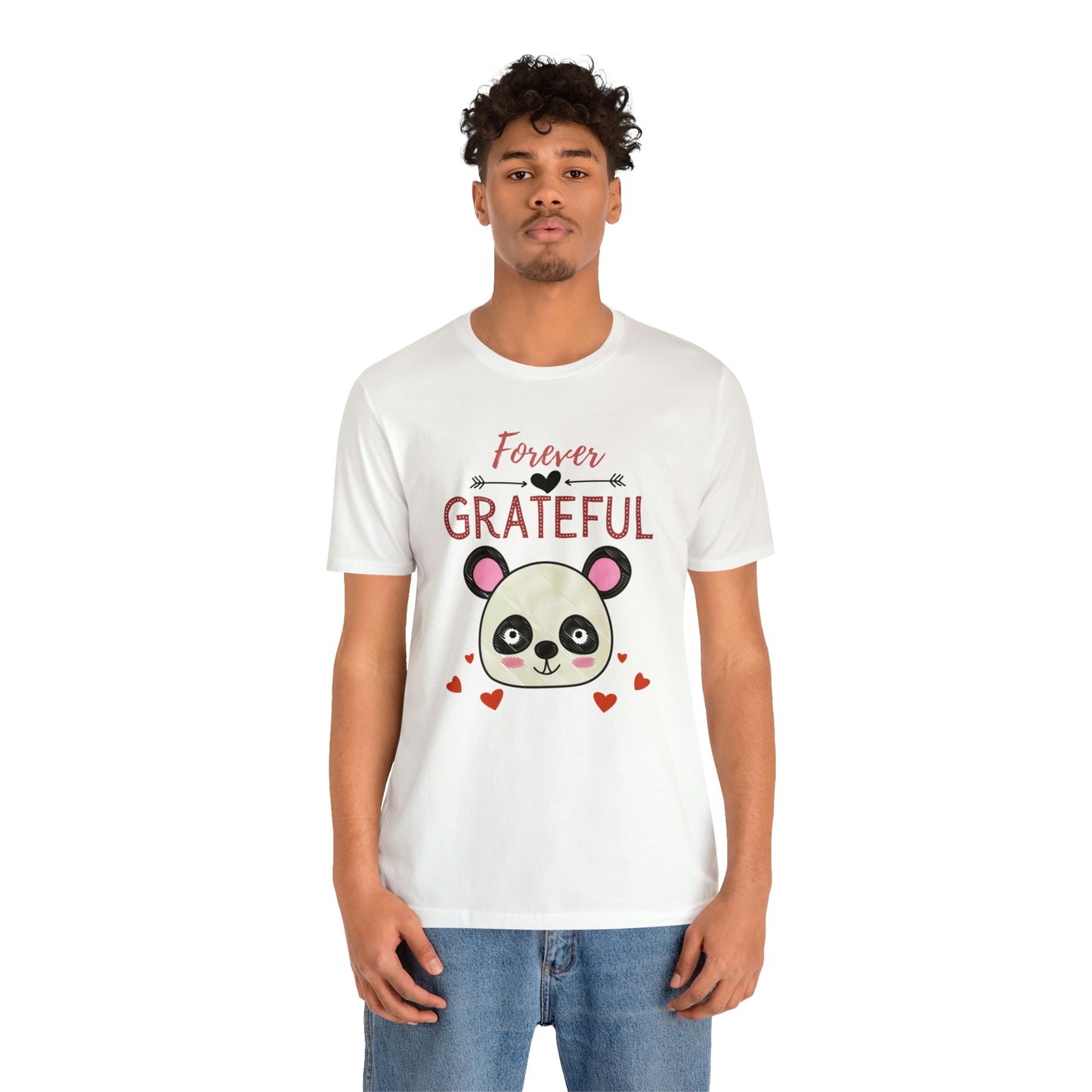 Forever Grateful Unisex Jersey Short Sleeve Tee