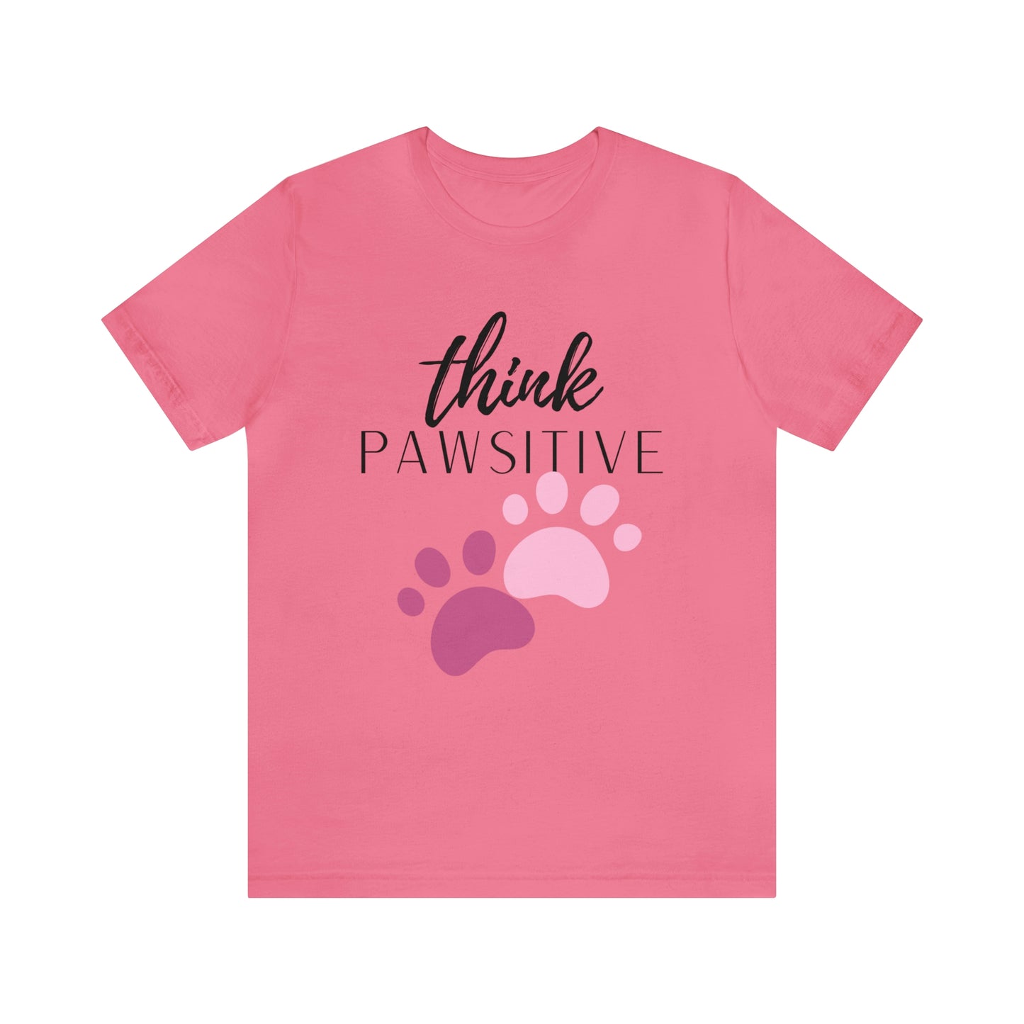 Think Pawsitive Unisex Jersey Short Sleeve Tee
