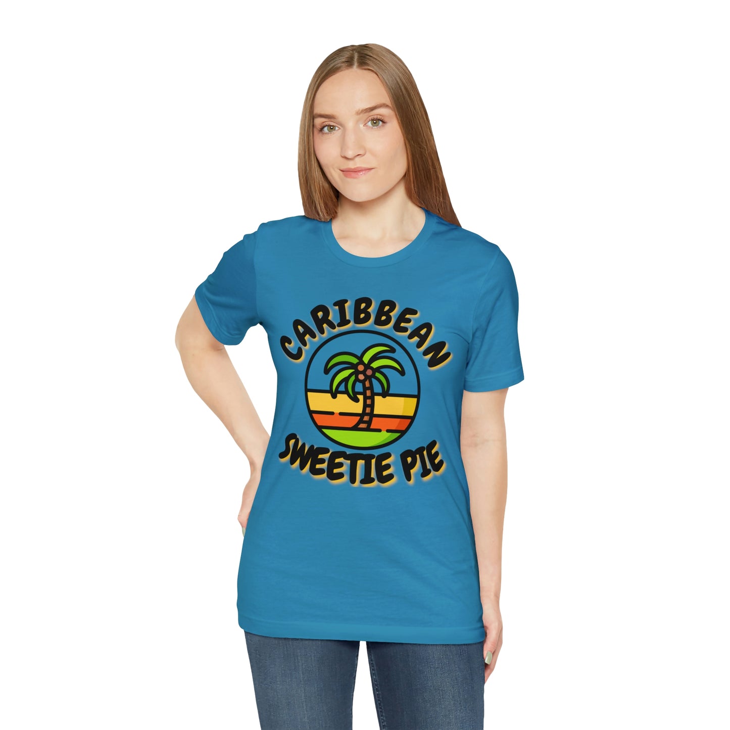 Caribbean Sweetie Pie Unisex Jersey Short Sleeve Tee