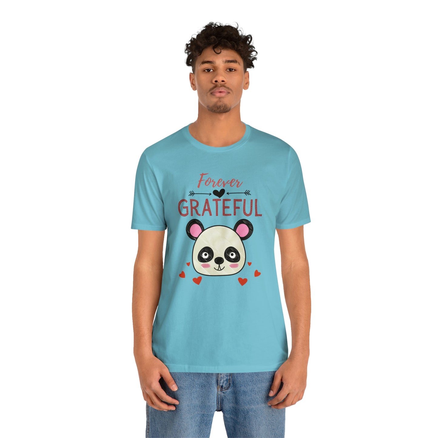 Forever Grateful Unisex Jersey Short Sleeve Tee