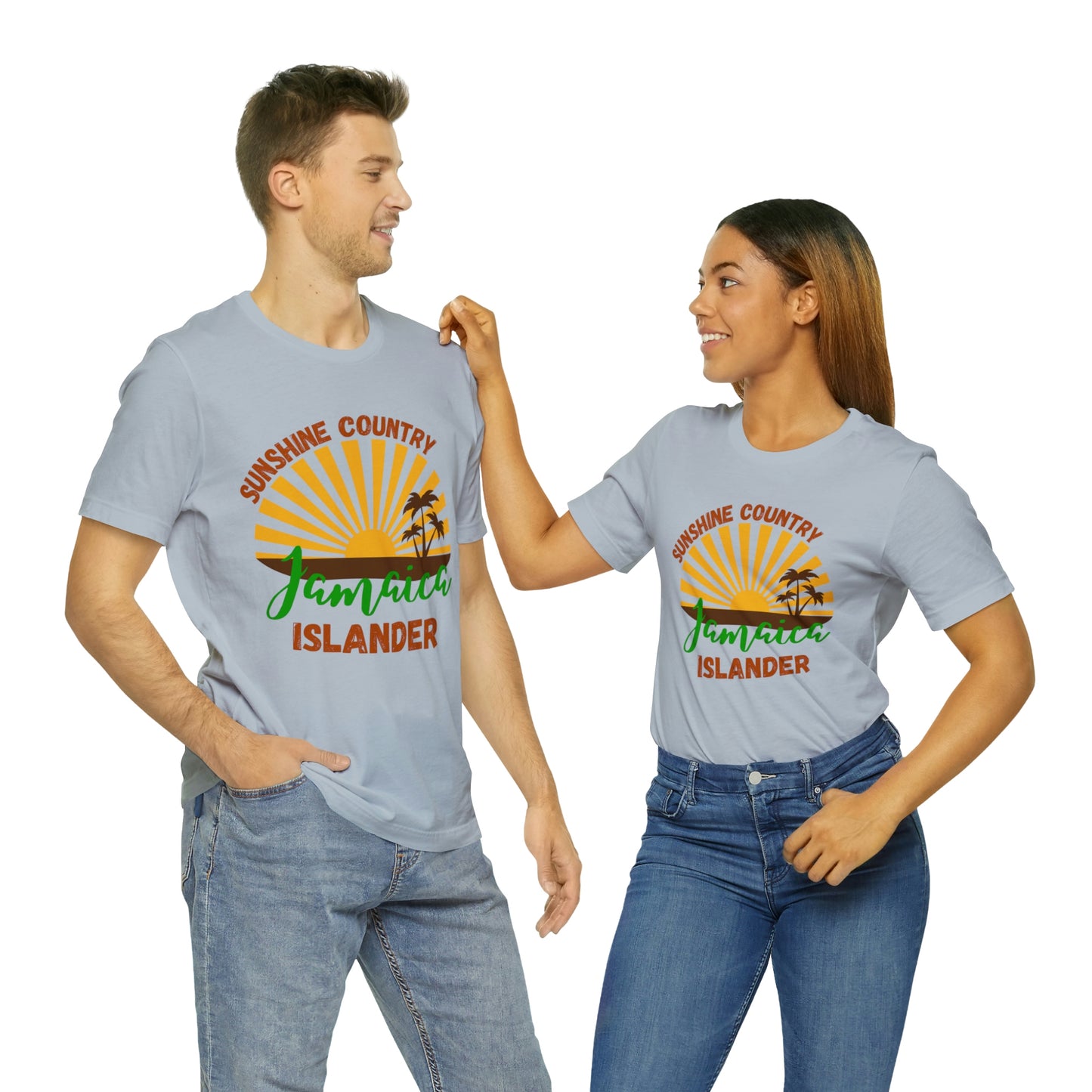 Sunshine Country Jamaica Islander Unisex Jersey Short Sleeve Tee