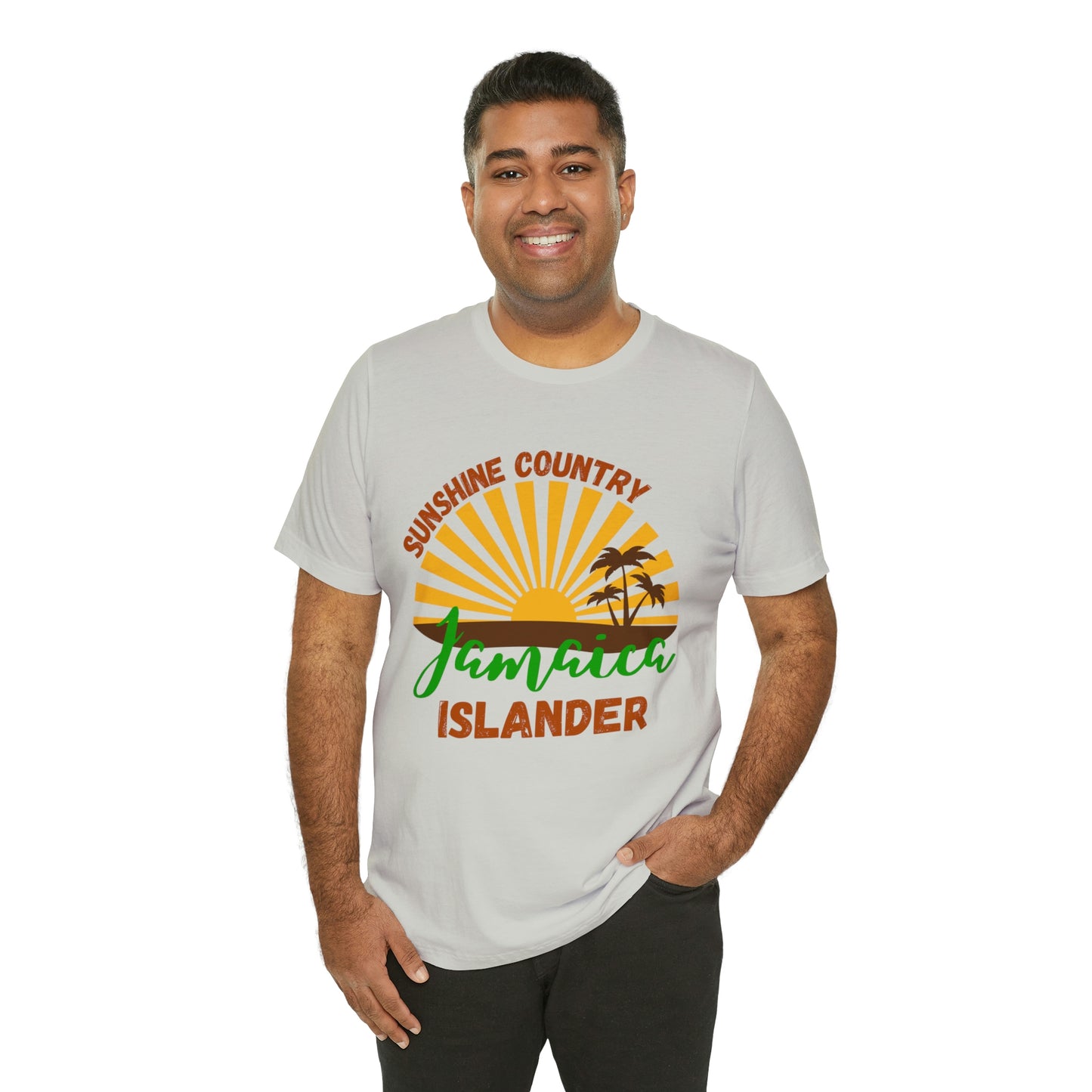 Sunshine Country Jamaica Islander Unisex Jersey Short Sleeve Tee
