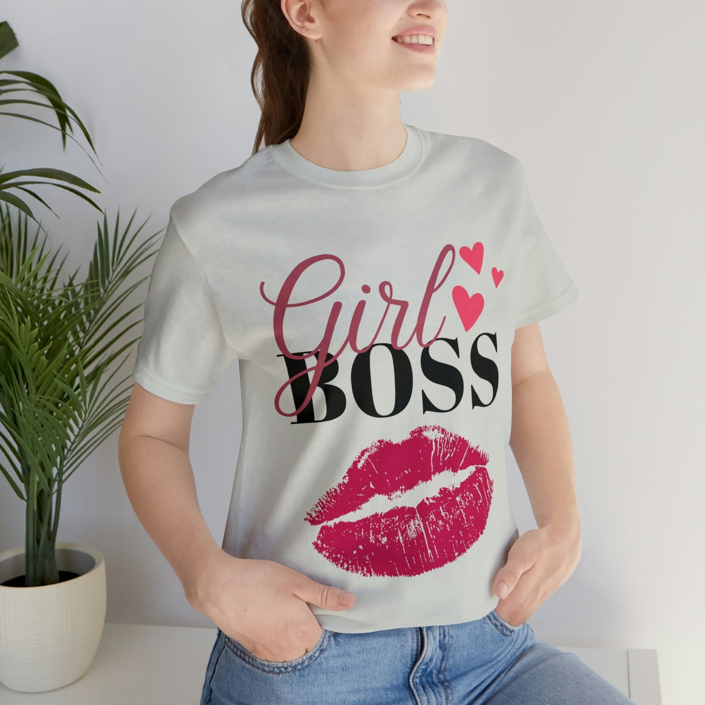 Girl Boss Unisex Jersey Short Sleeve Tee