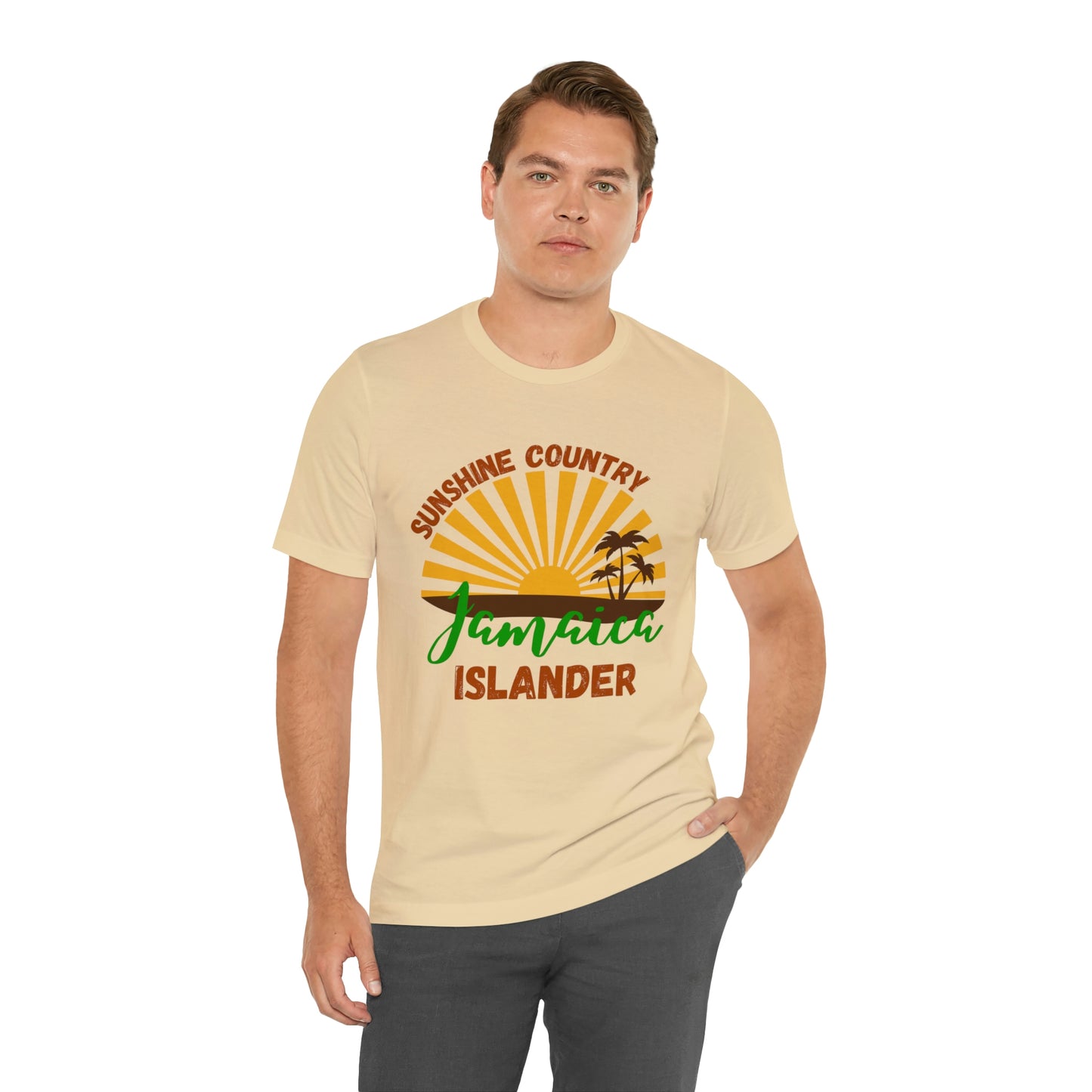 Sunshine Country Jamaica Islander Unisex Jersey Short Sleeve Tee