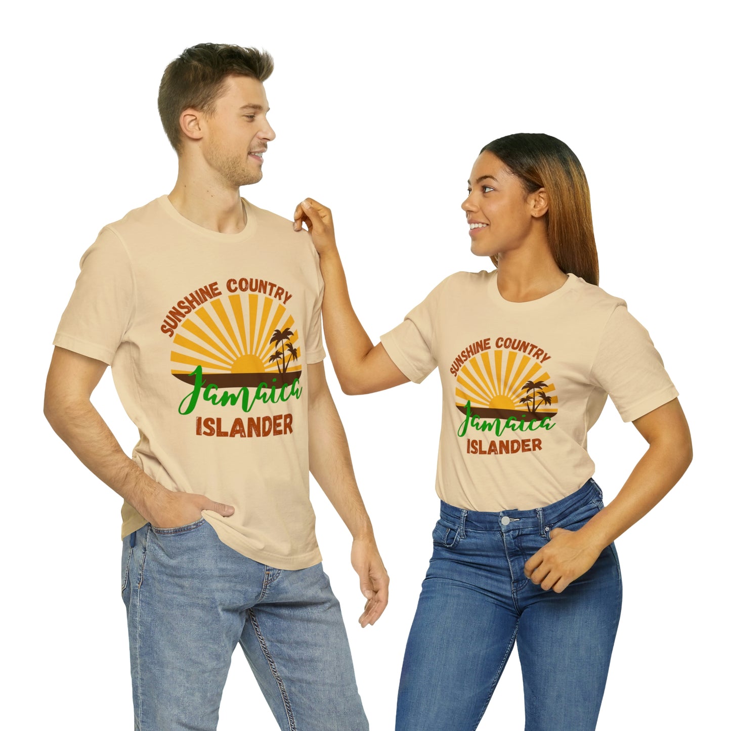 Sunshine Country Jamaica Islander Unisex Jersey Short Sleeve Tee