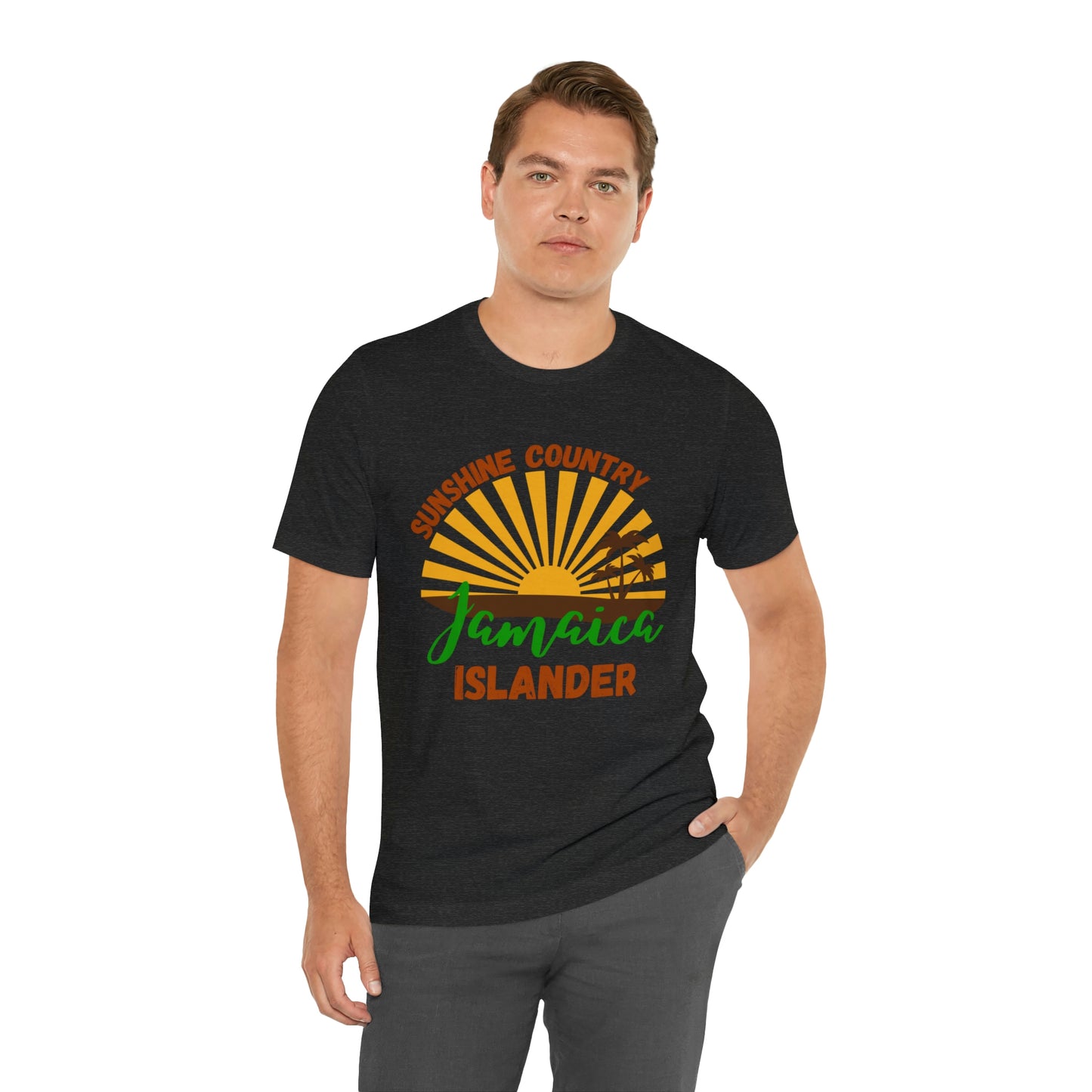 Sunshine Country Jamaica Islander Unisex Jersey Short Sleeve Tee