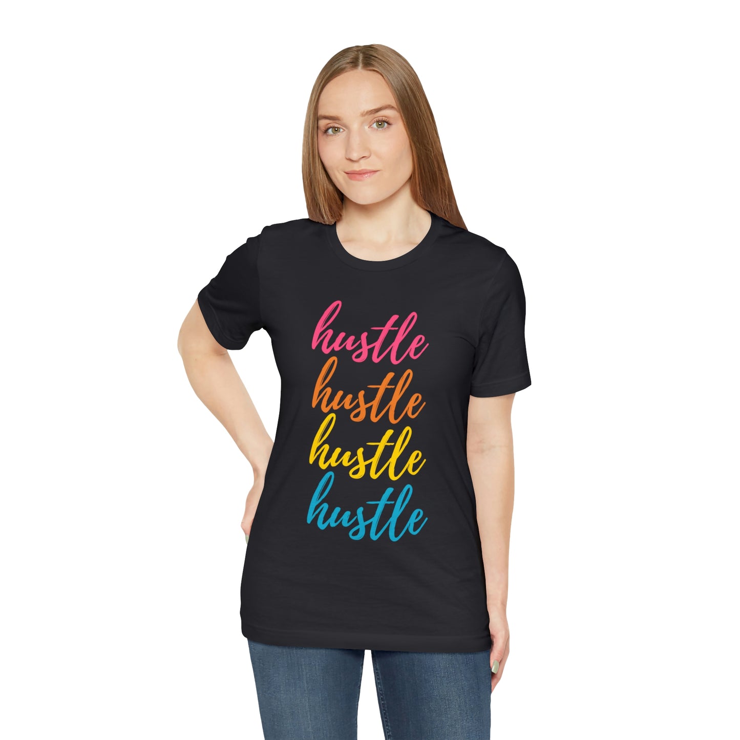 Hustle Unisex Jersey Short Sleeve Tee