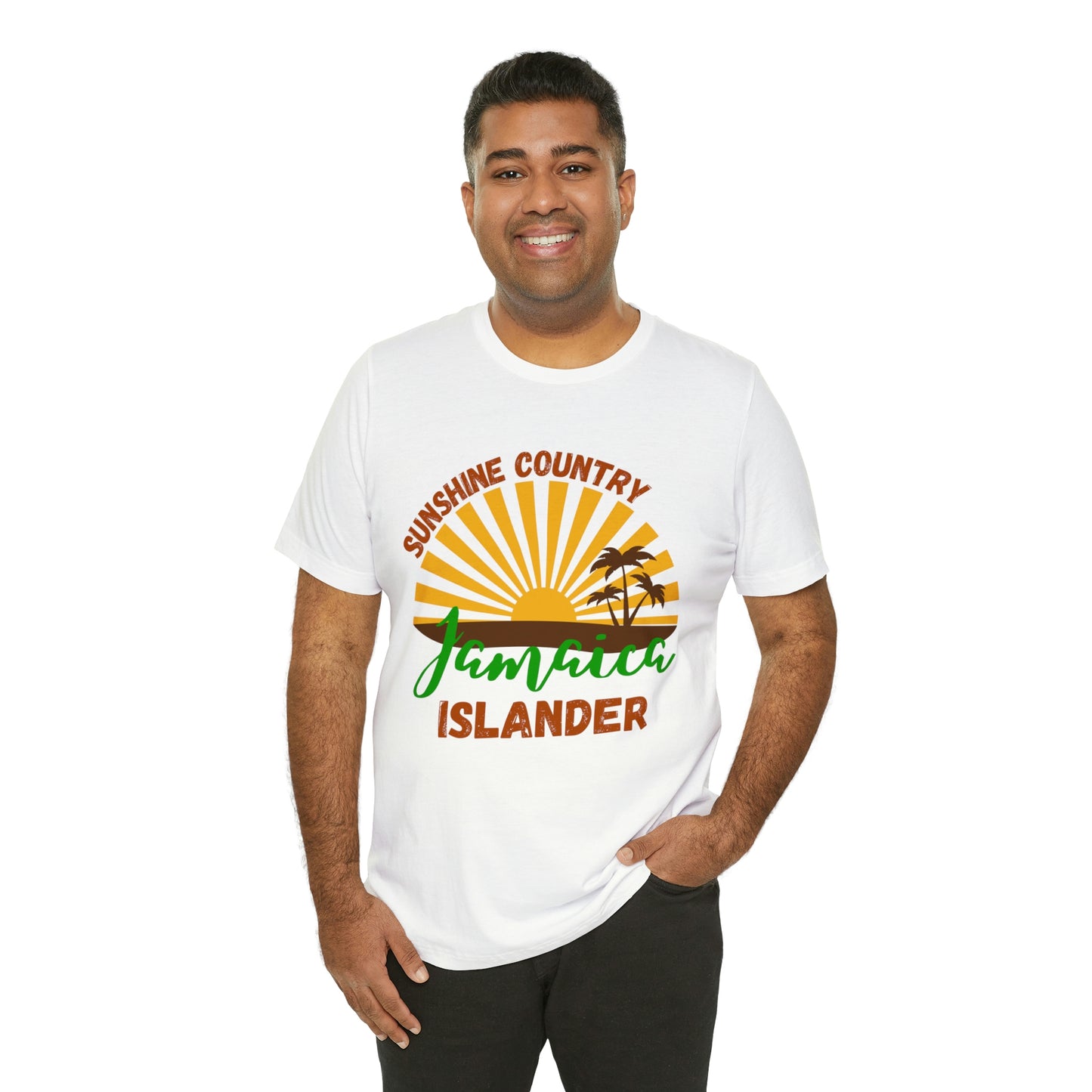 Sunshine Country Jamaica Islander Unisex Jersey Short Sleeve Tee